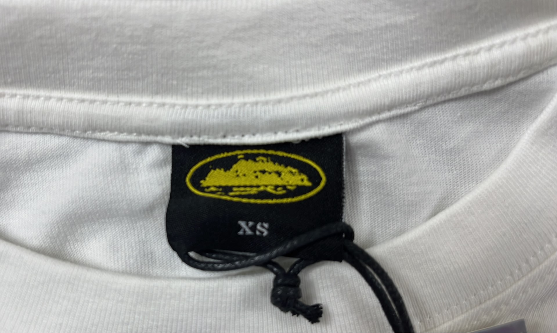 White T-Shirt with Blue CRTZRTW Logo Design
