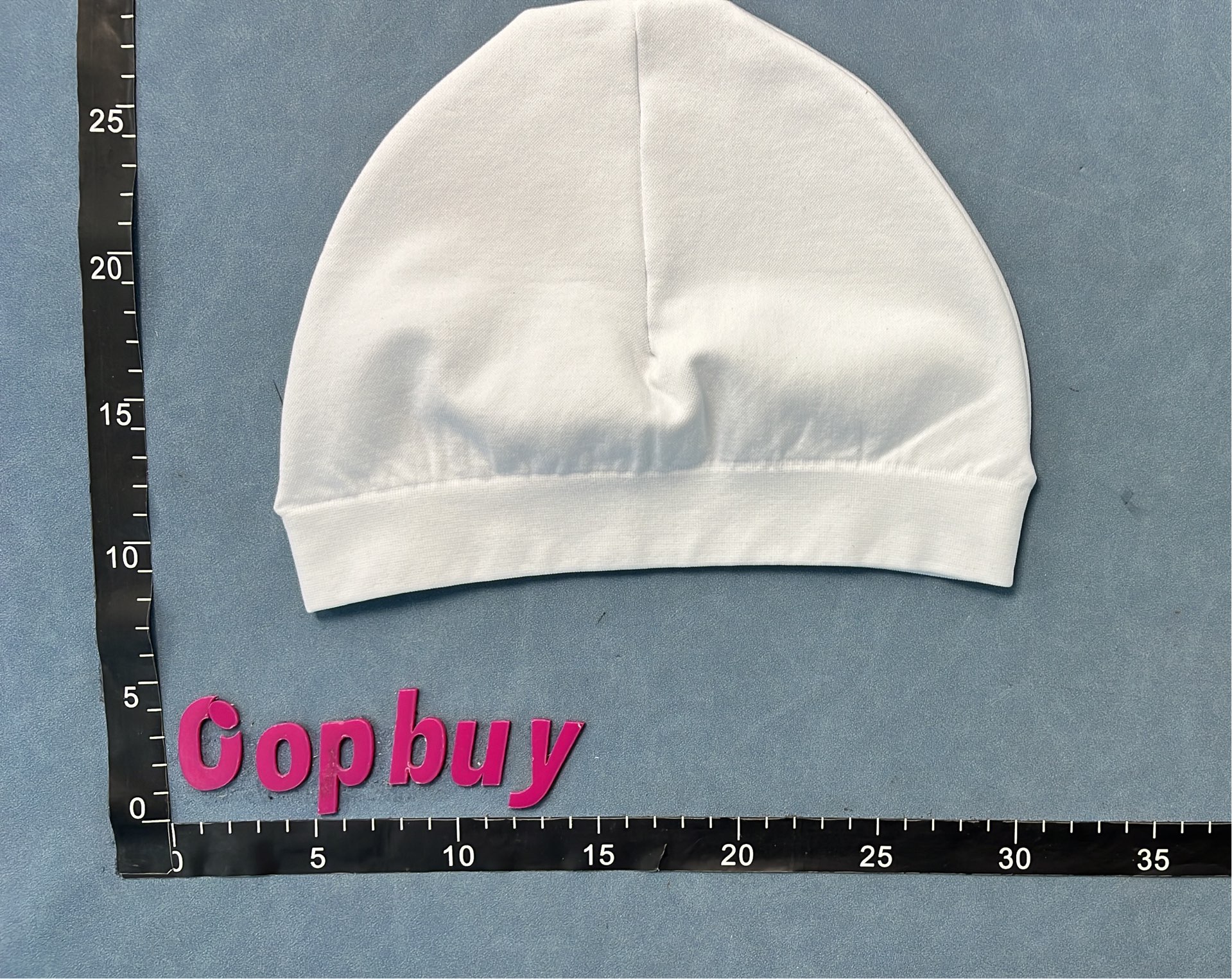 Soft White Baby Hat for Newborns and Infants