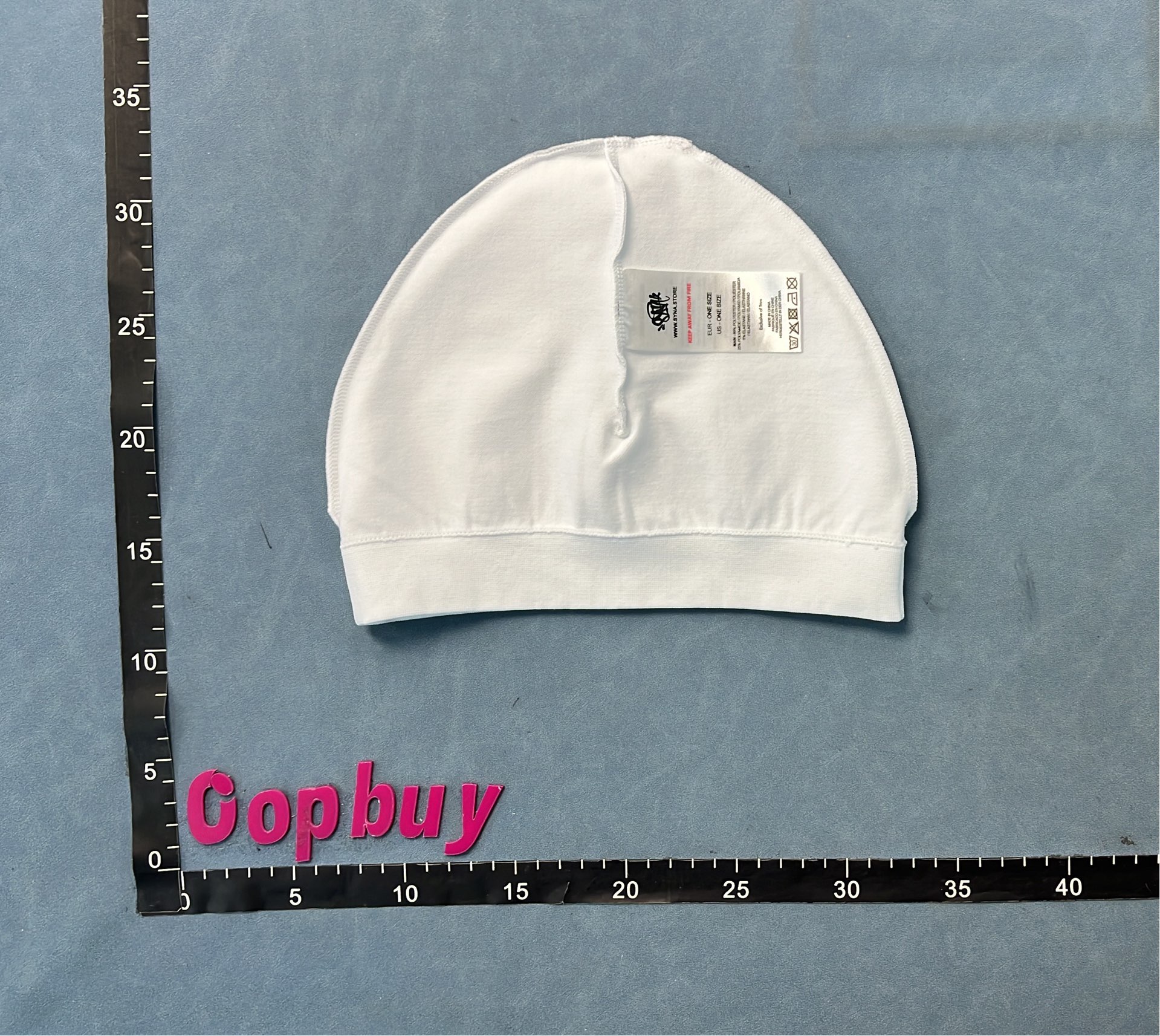 Soft White Baby Hat for Newborns and Infants