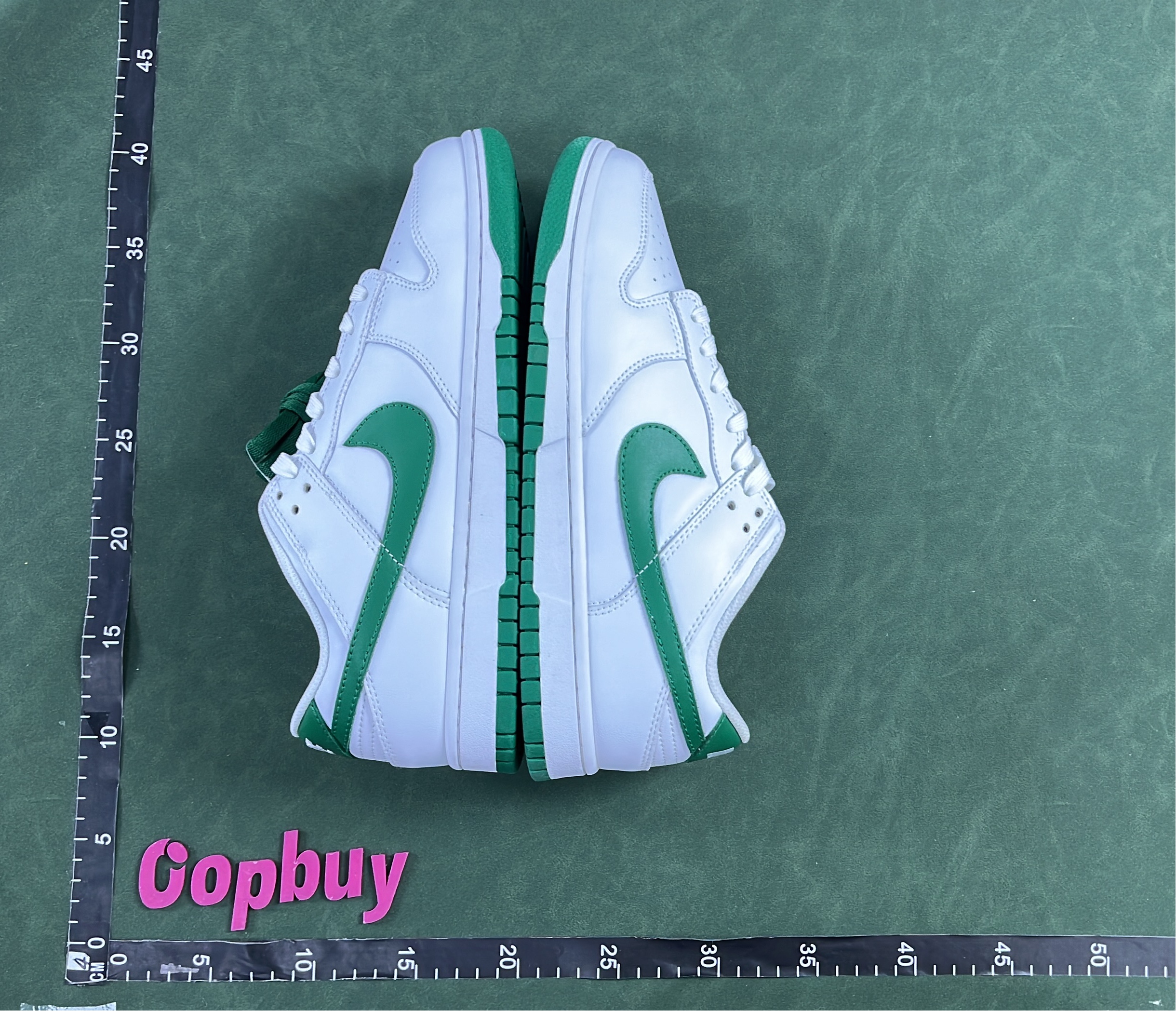 Blue and White Nike Dunk Low 42 Sneakers