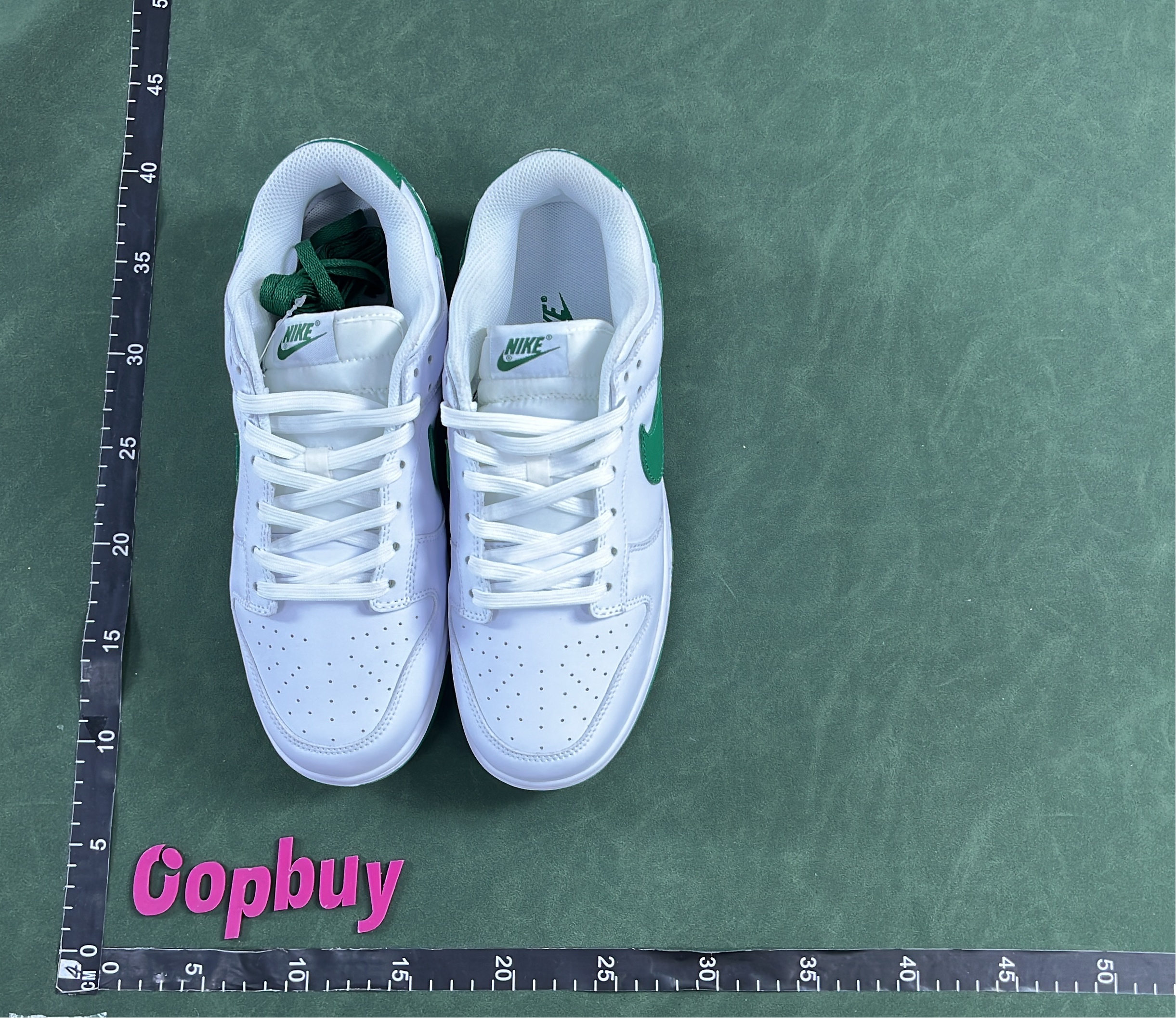 Blue and White Nike Dunk Low 42 Sneakers