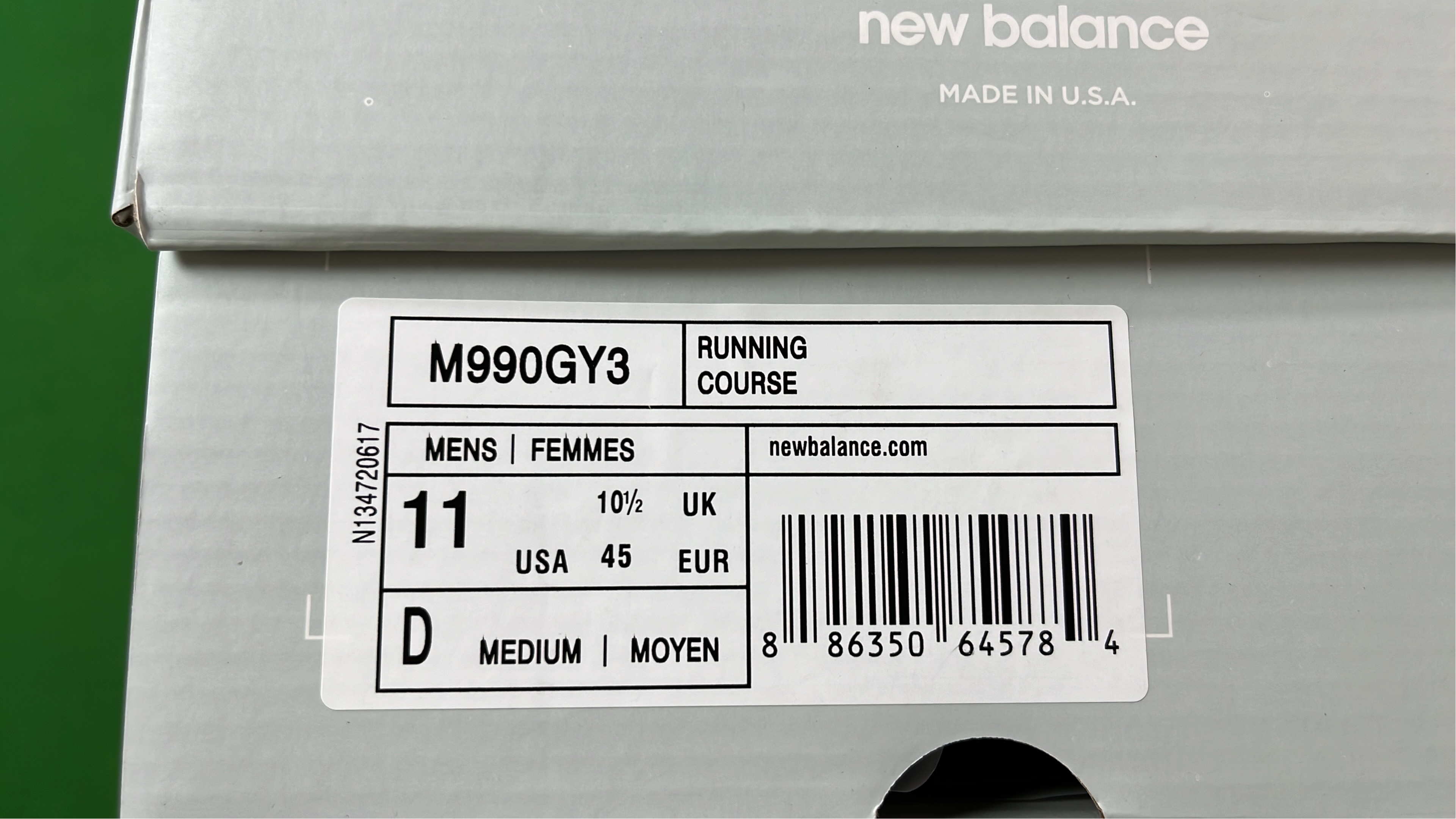 New Balance 990v4 Running Shoes - Men's Classic Athletic Sneakers