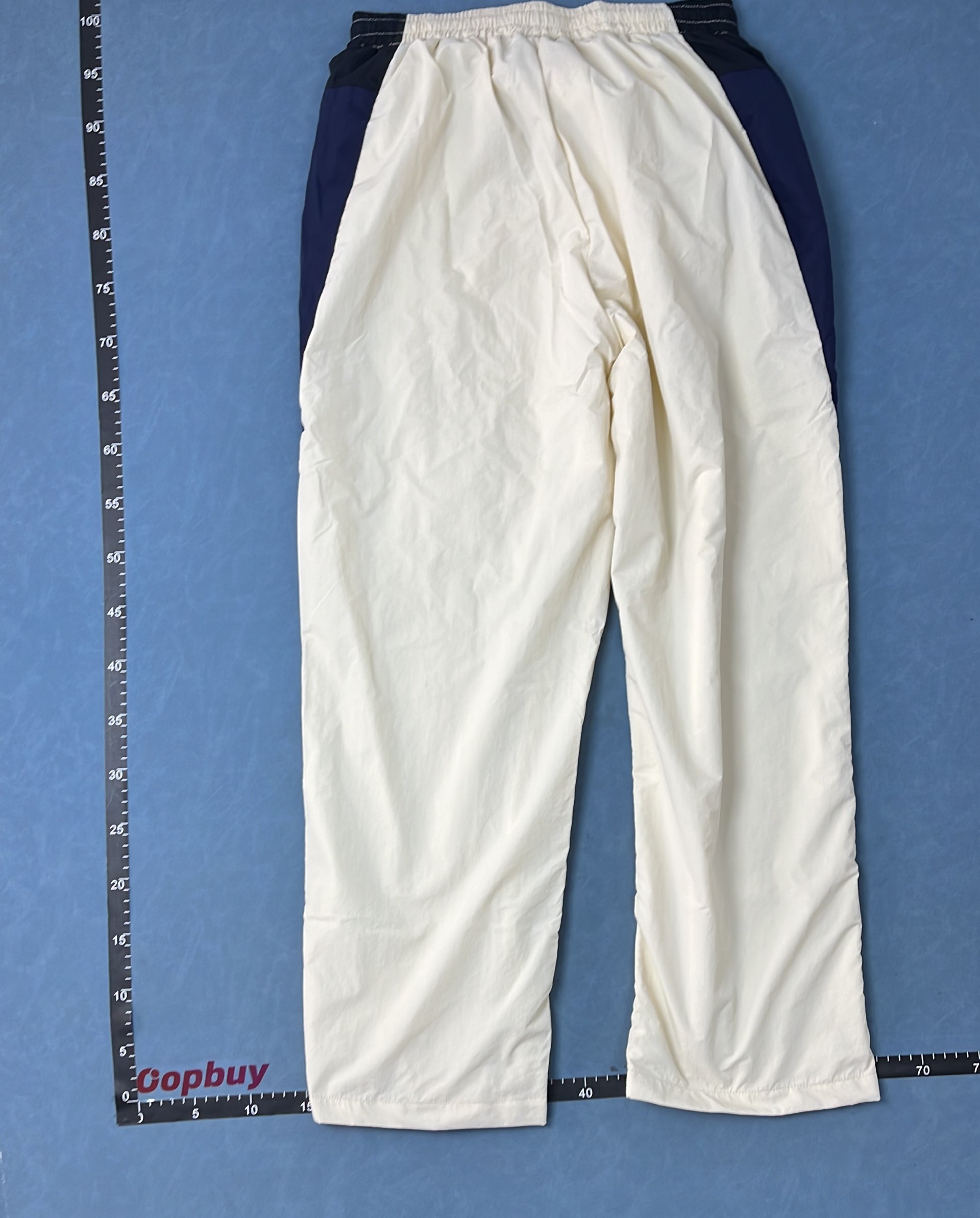 Men's Black Track Pants with White Side Stripe