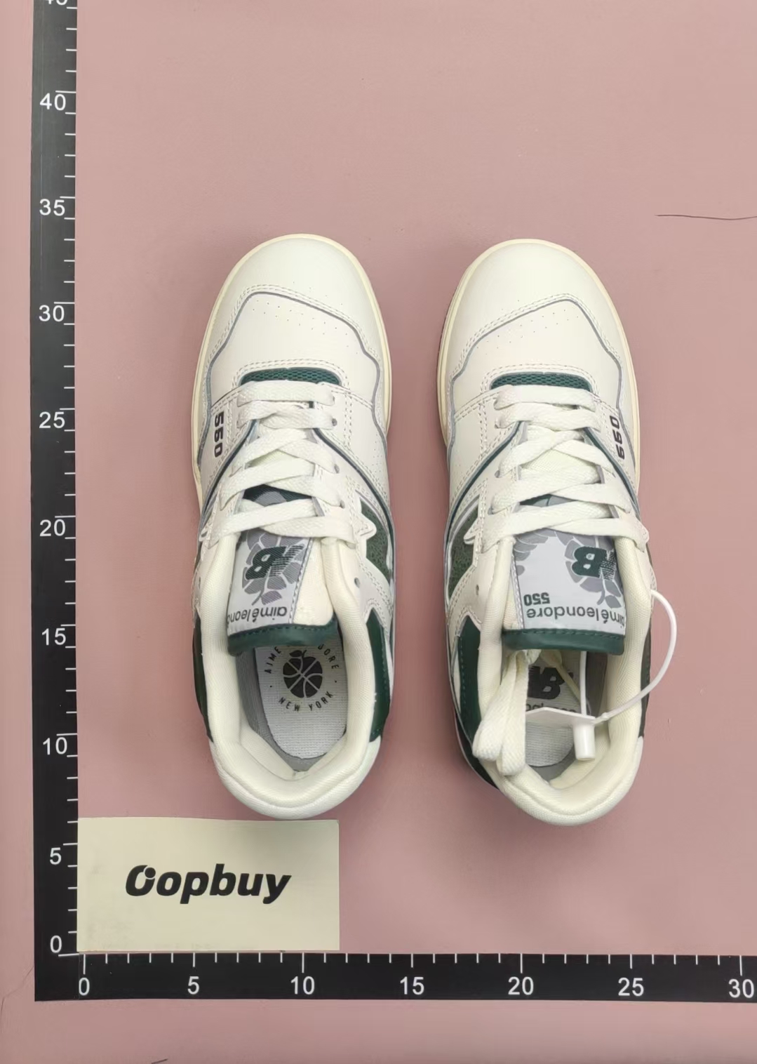 New Balance 550 White Black Sneakers BB550WTG