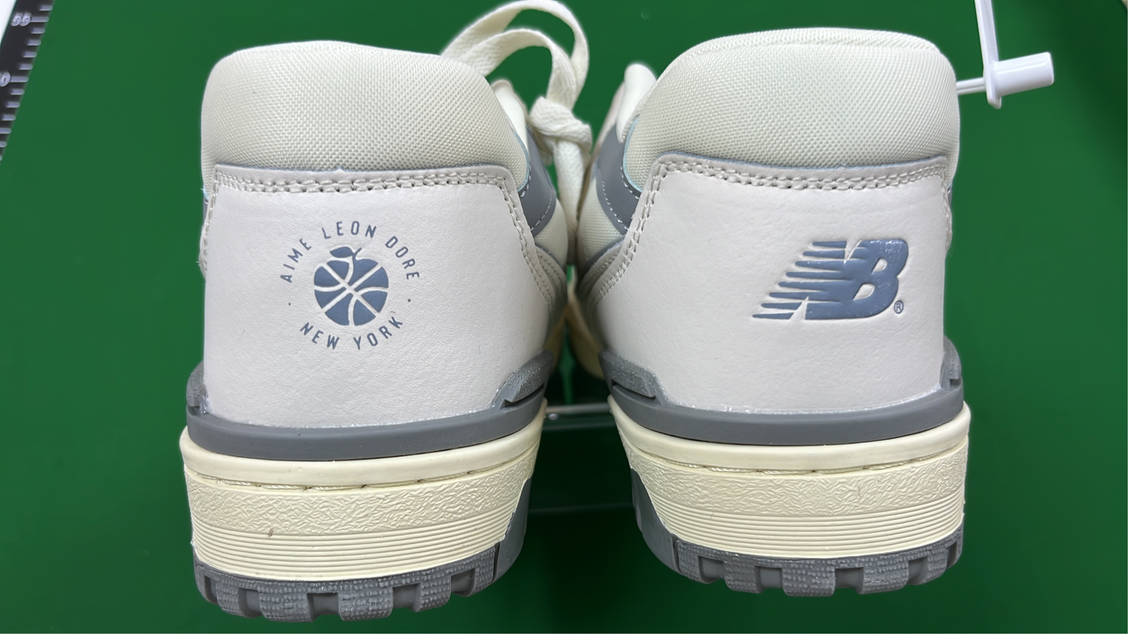 New Balance 550 White Red Basketball Shoes