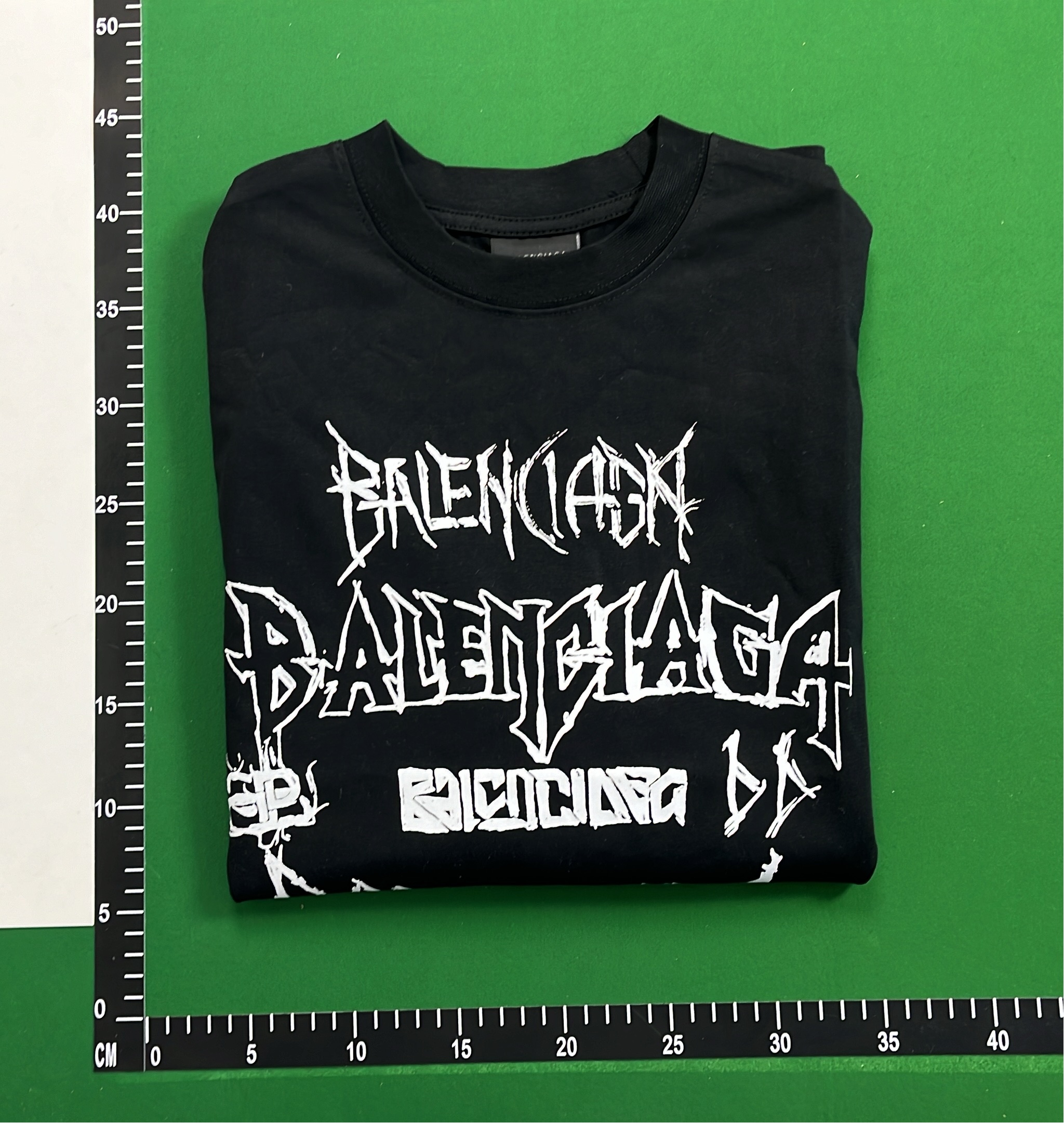 Balenciaga Pink Long Sleeve Graphic T-Shirt