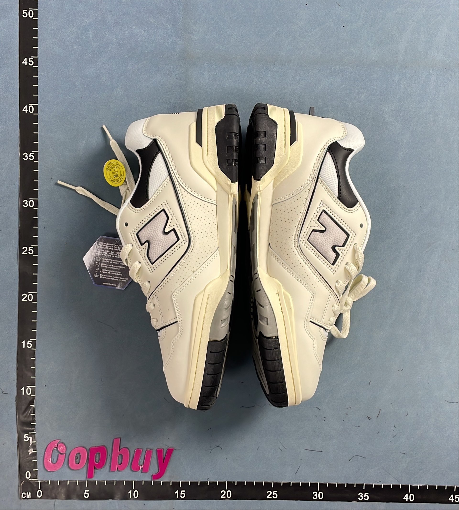 New Balance 550 Sneakers White Green Blue Men's Casual Shoes
