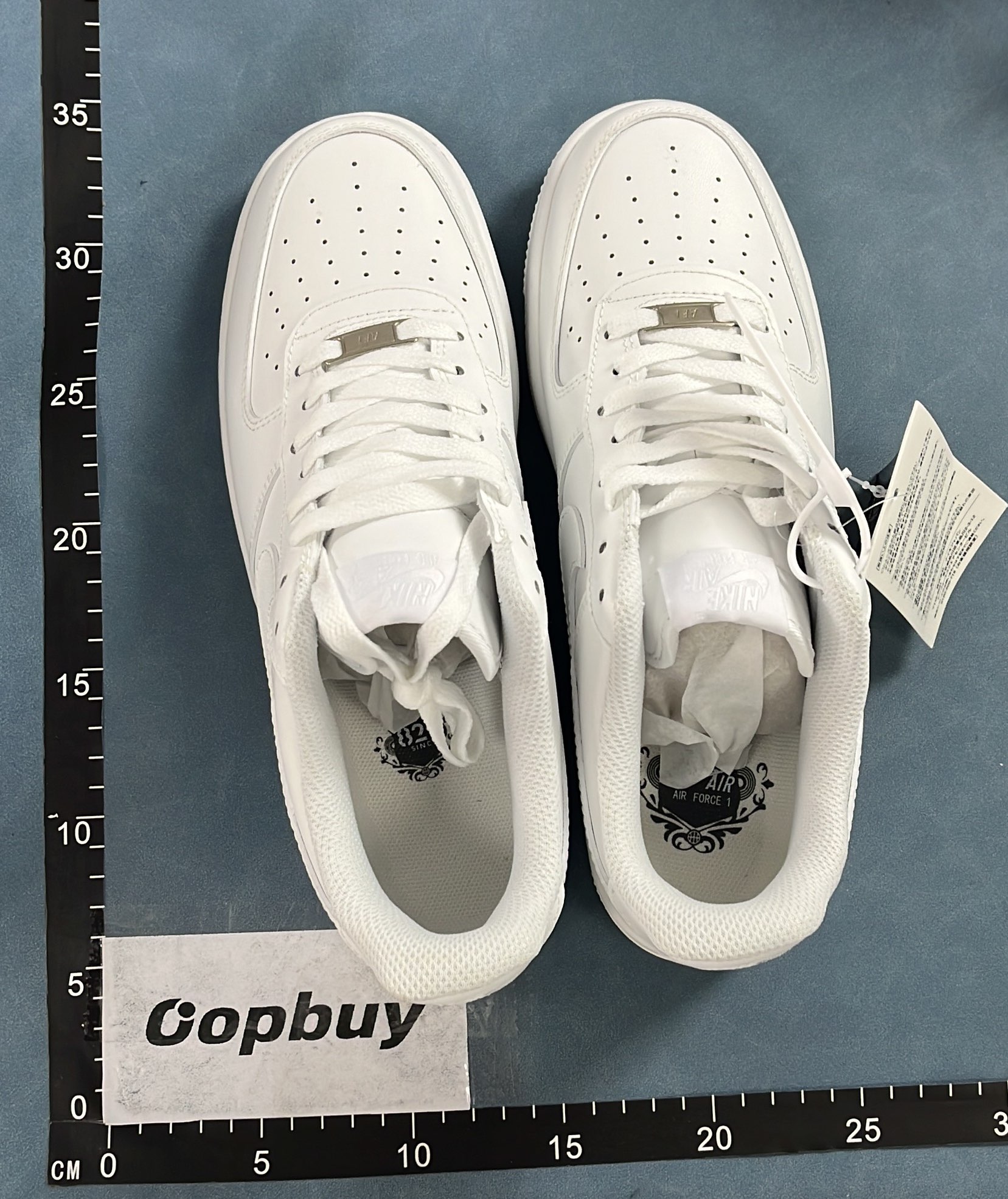 Nike Air Force 1 Low White and Black Sneakers for Men and Women