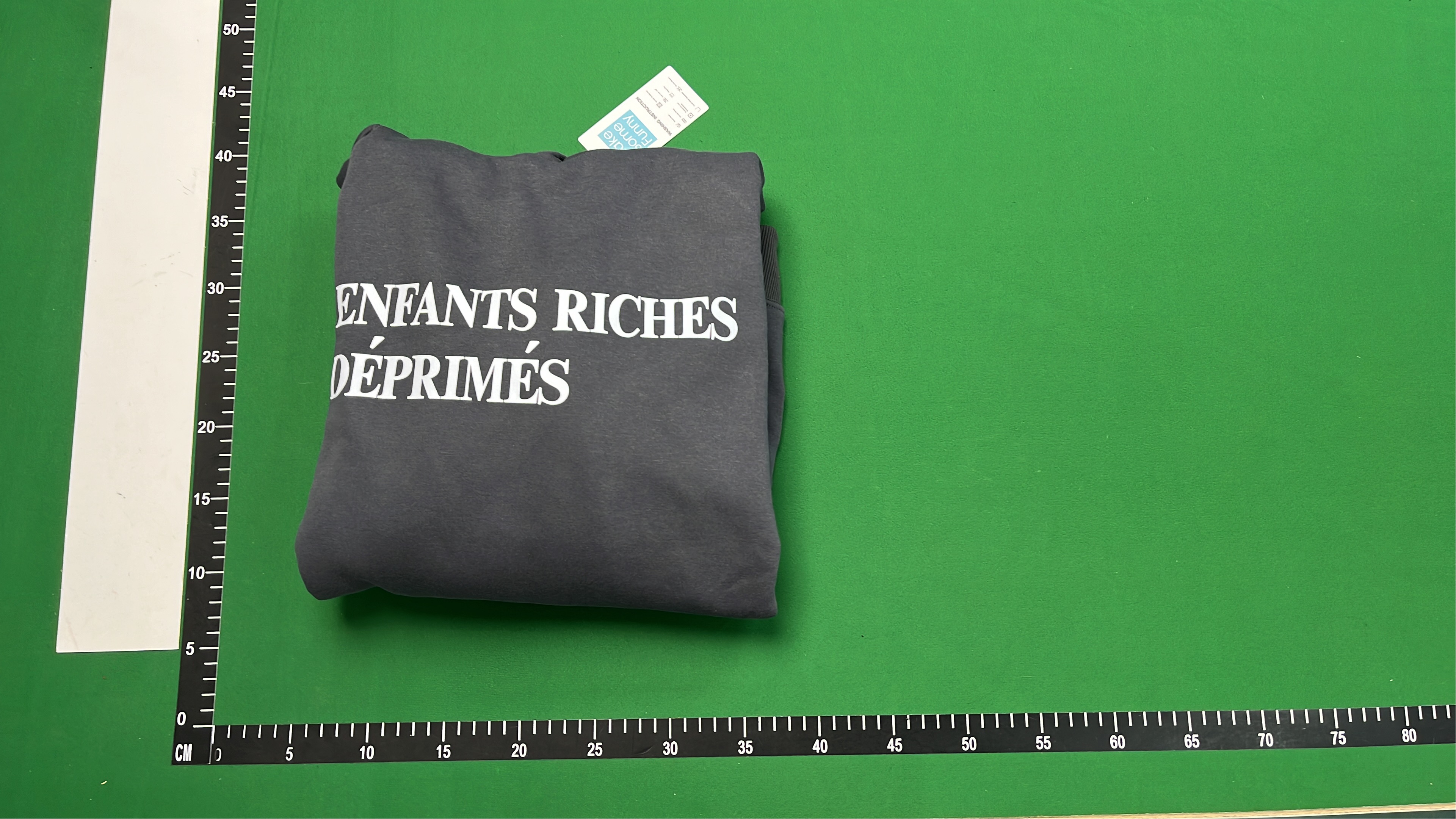 Enfants Riches D&eacute;prim&eacute;s Black Hoodie Sweatshirt