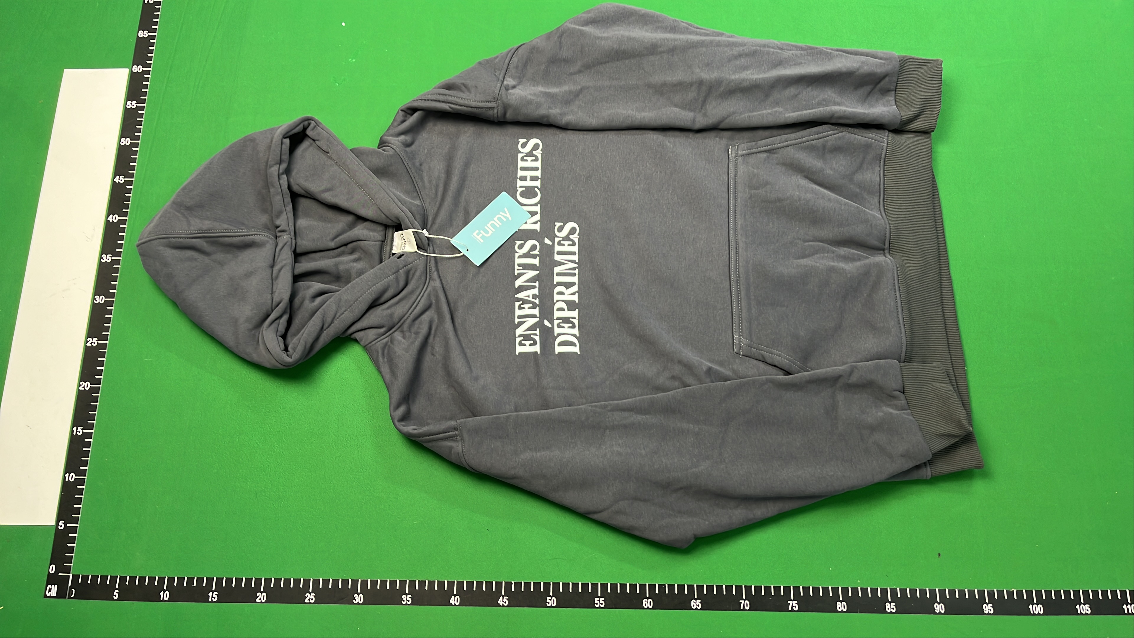 Enfants Riches D&eacute;prim&eacute;s Black Hoodie Sweatshirt