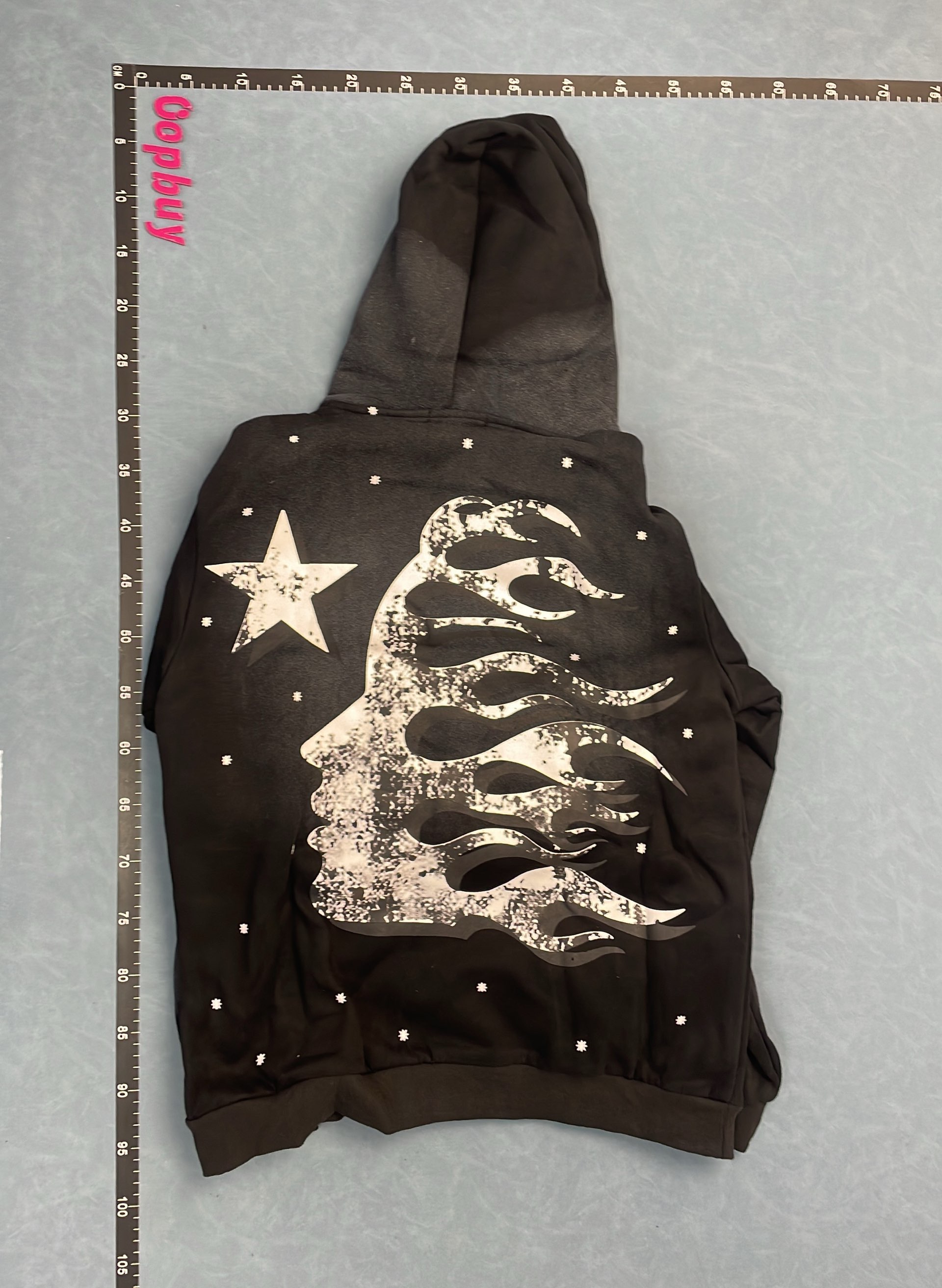 Hellstar Hoodie - Flame & Moon Design Sweatshirt for Men & Women