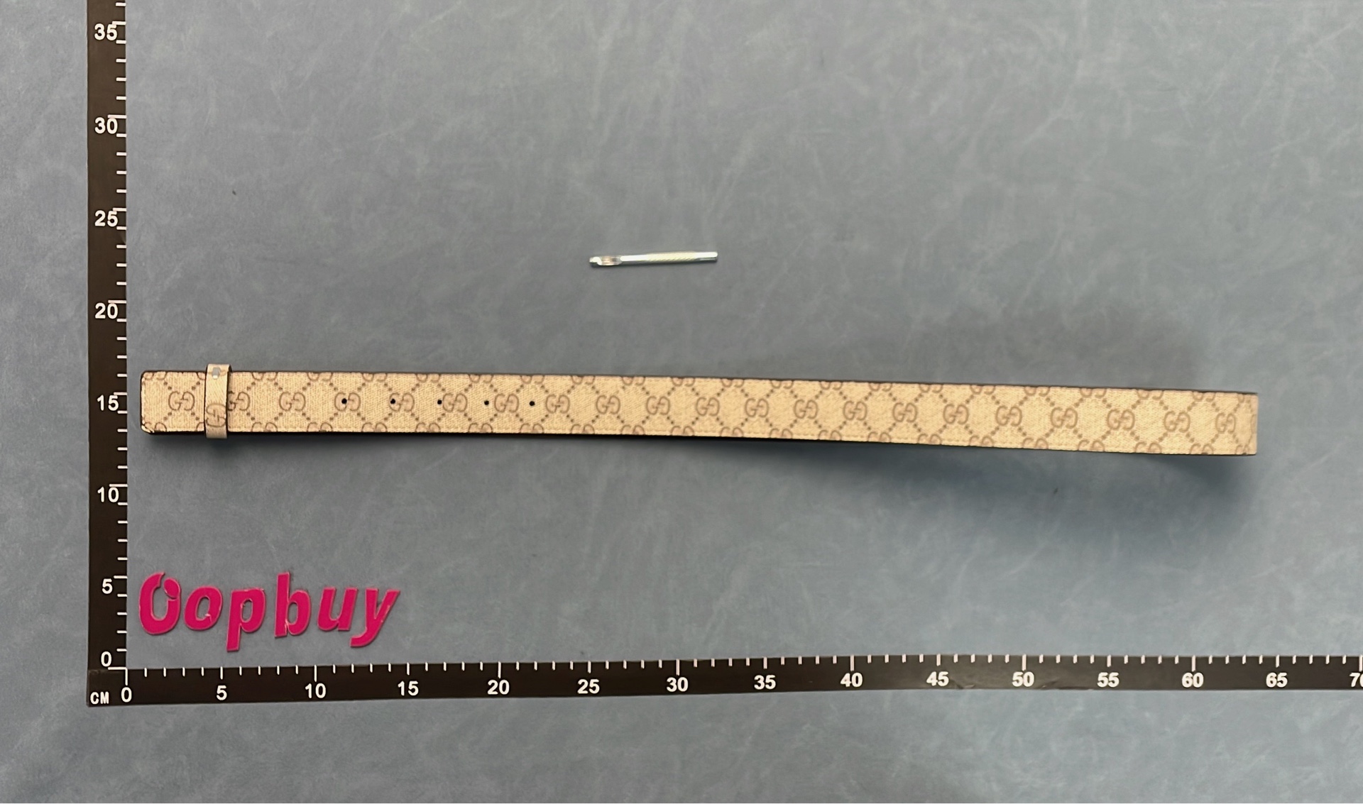 LV Monogram Leather Belt with Interchangeable Buckles