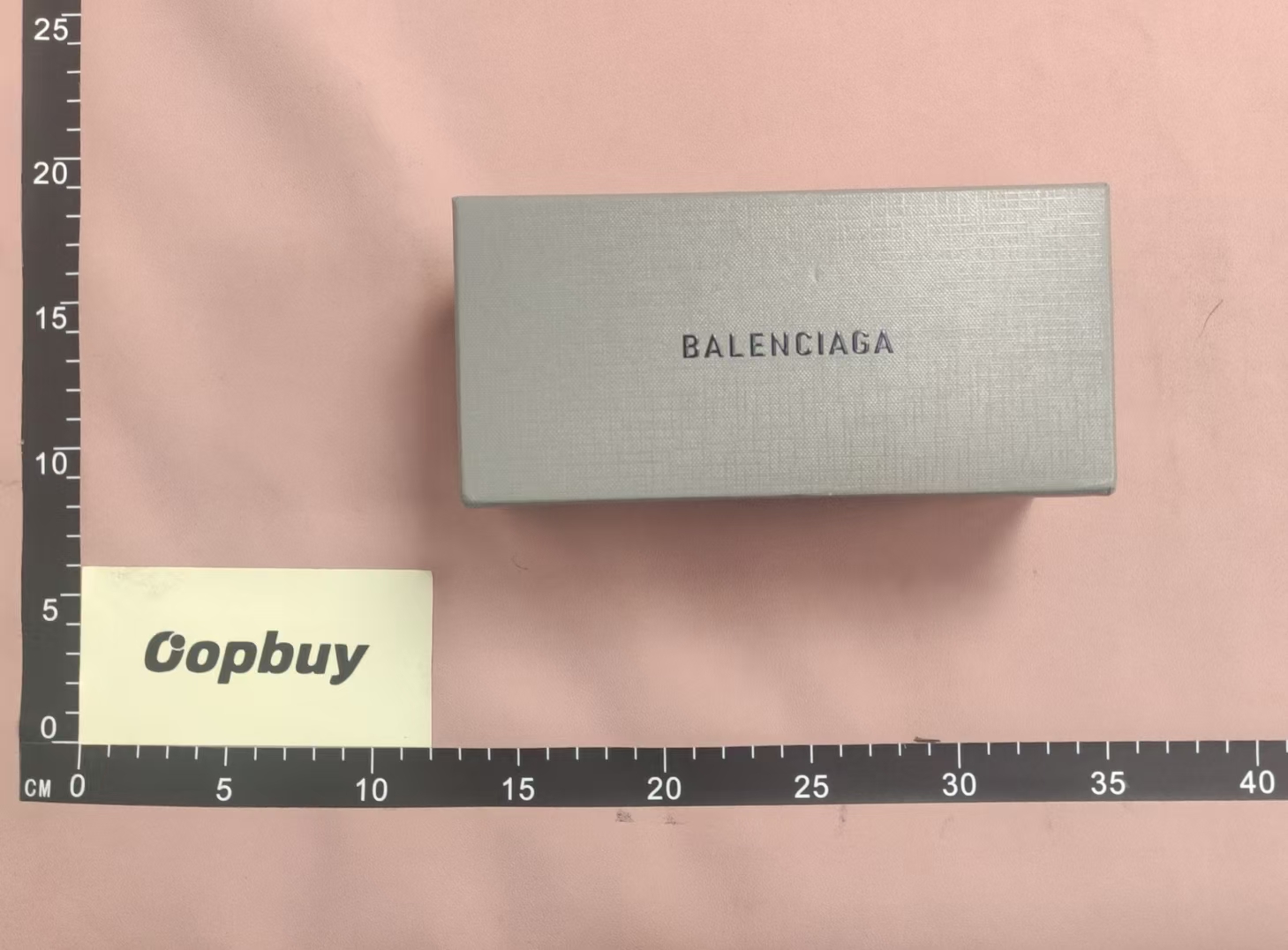 Balenciaga Logo Keychain with Metal Keys and Lock
