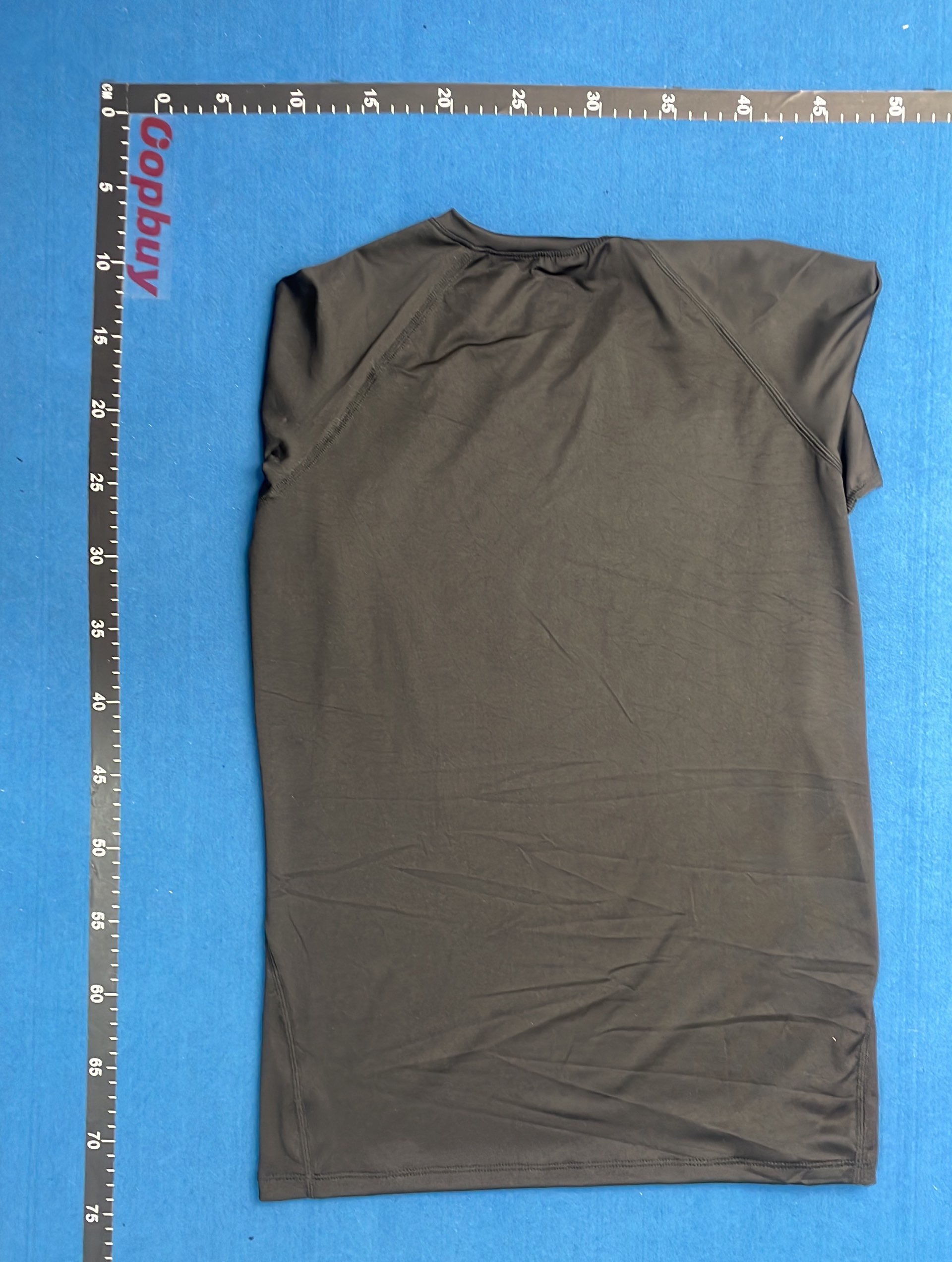 Men's Black Compression T-Shirt for Gym Workouts