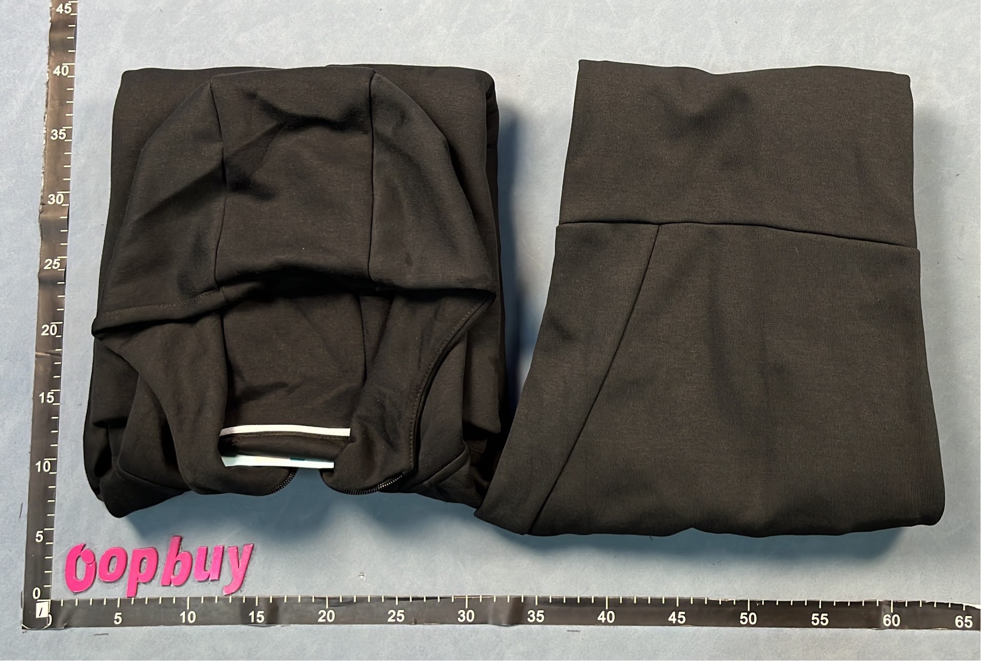 Light Blue Hoodie and Pants Set