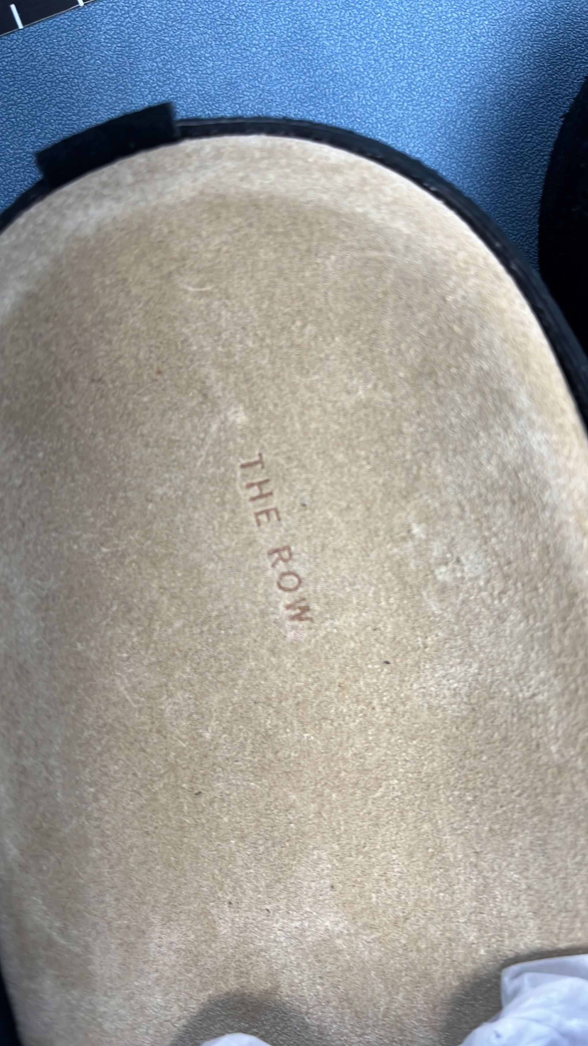Olive Green Suede Slip-On Mules for Men