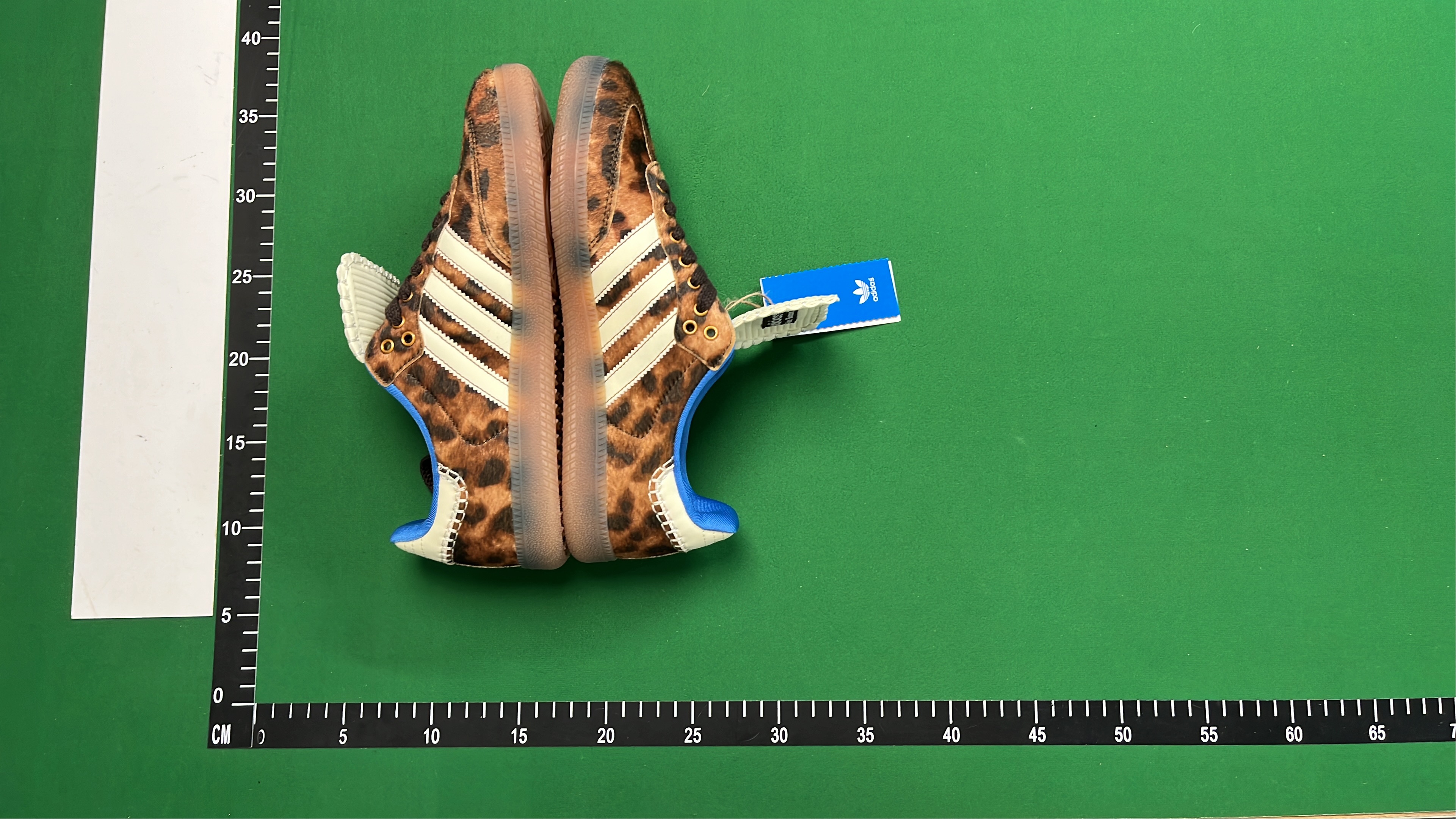 Adidas Leopard Print Sneakers with Stripes