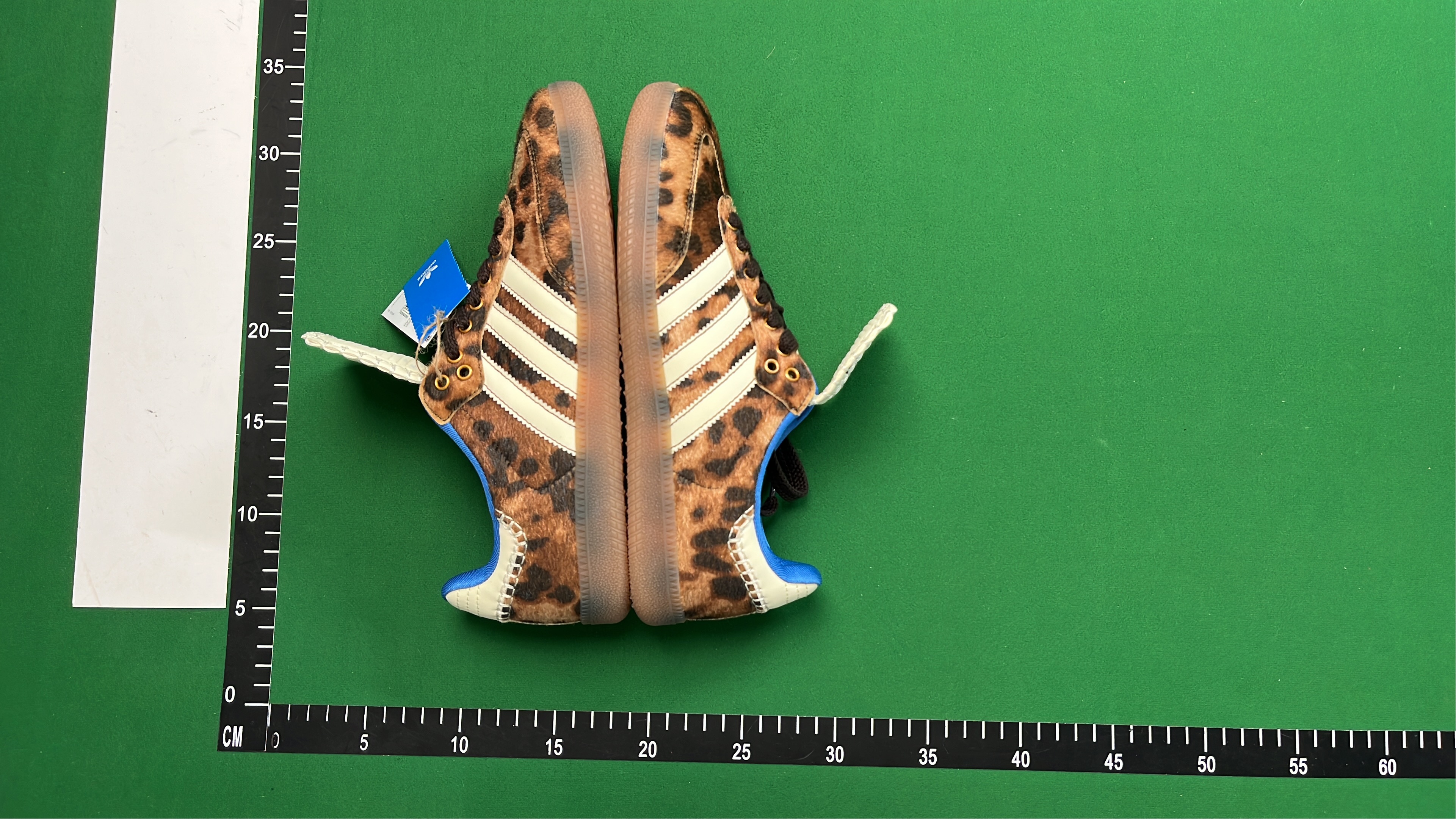 Adidas Leopard Print Sneakers with Stripes