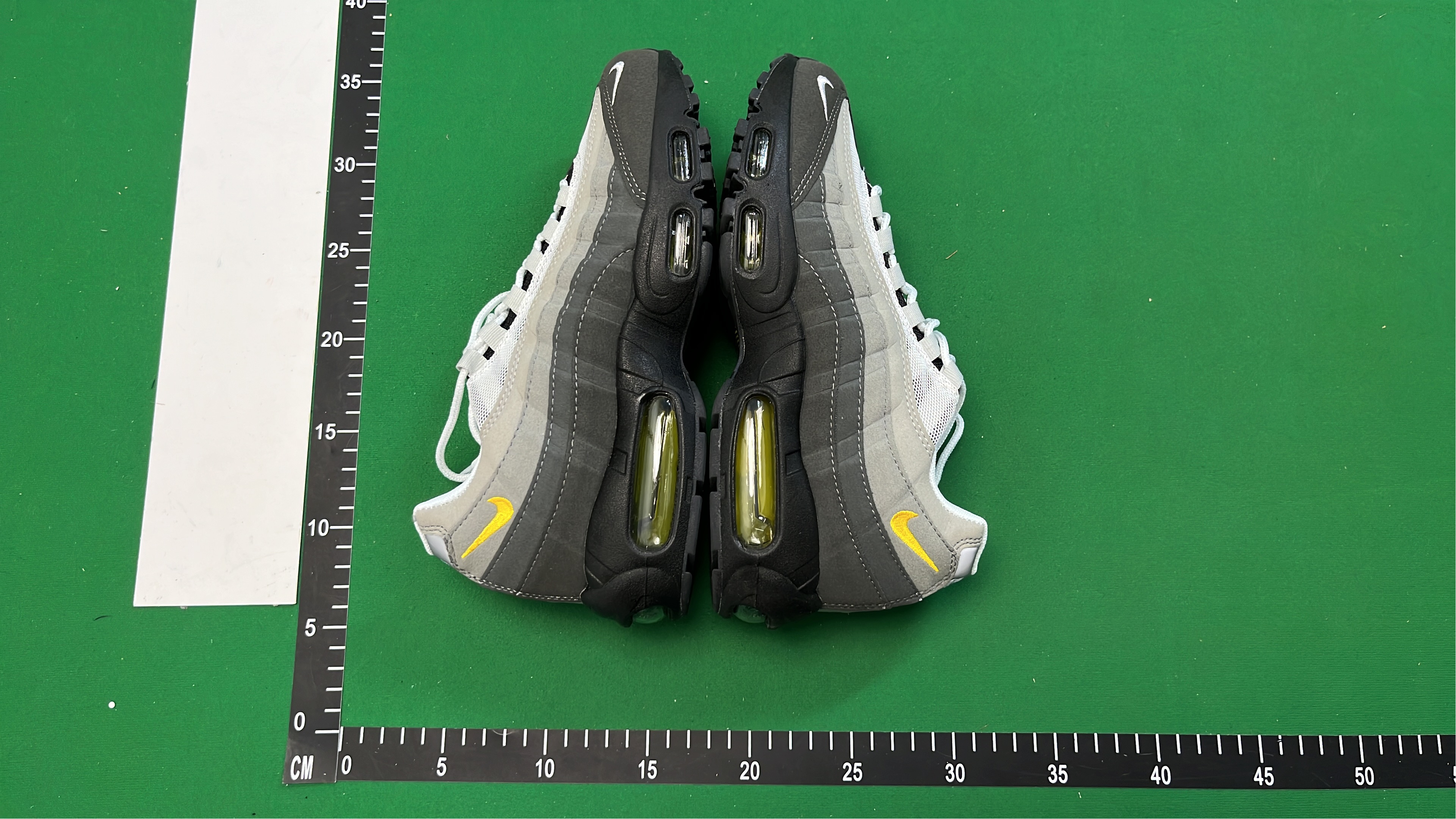 Nike Air Max 95 Black White Yellow Sneakers