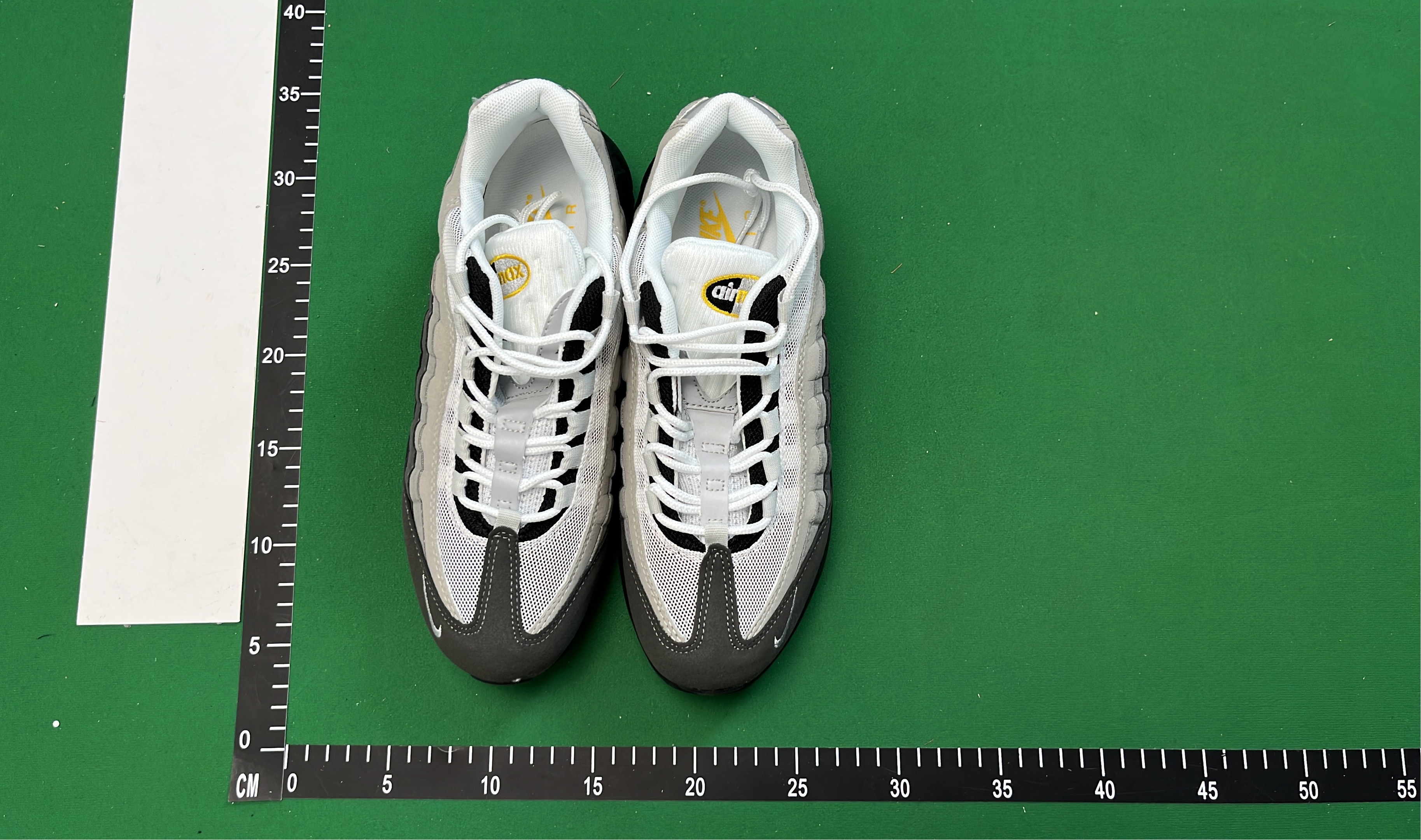 Nike Air Max 95 Black White Yellow Sneakers