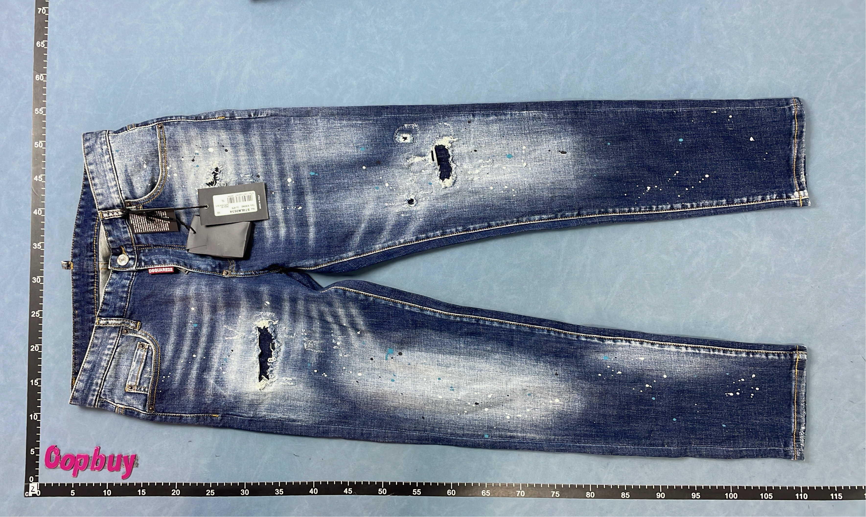 DSquared2 Distressed Denim Jeans for Men
