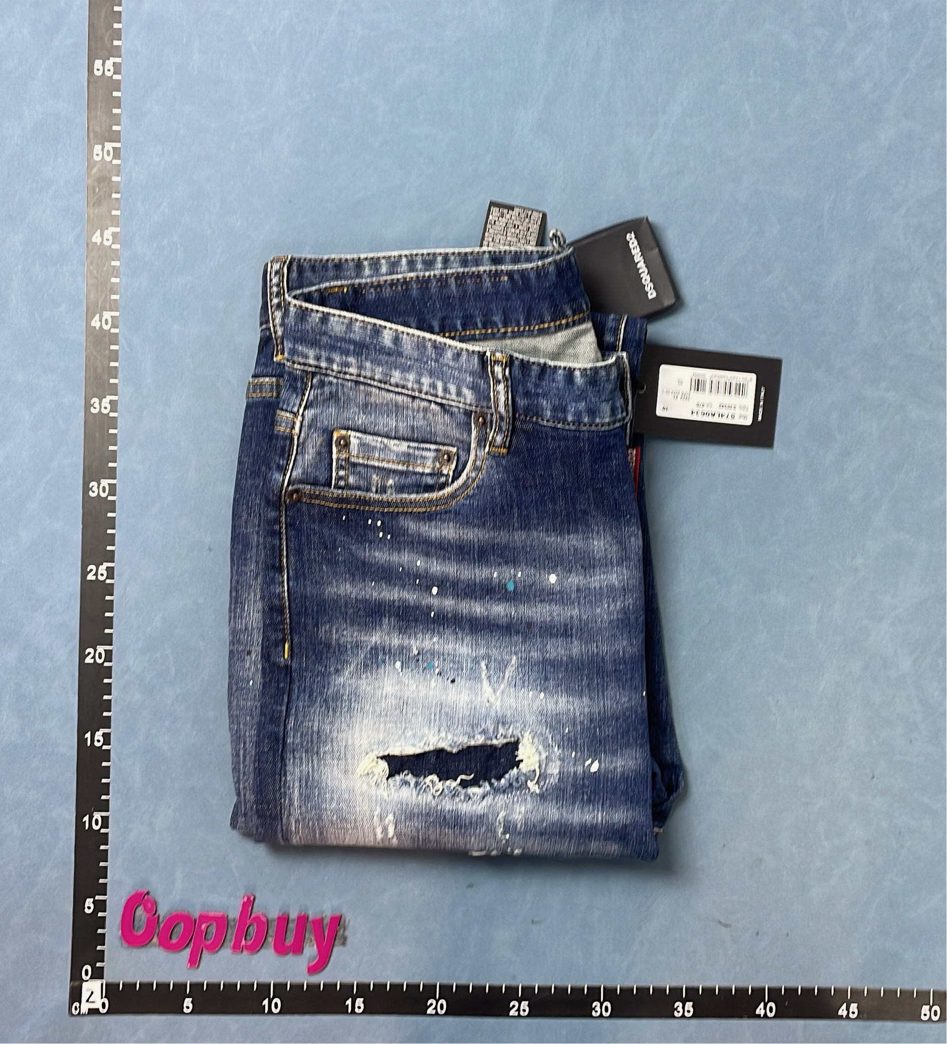 DSquared2 Distressed Denim Jeans for Men