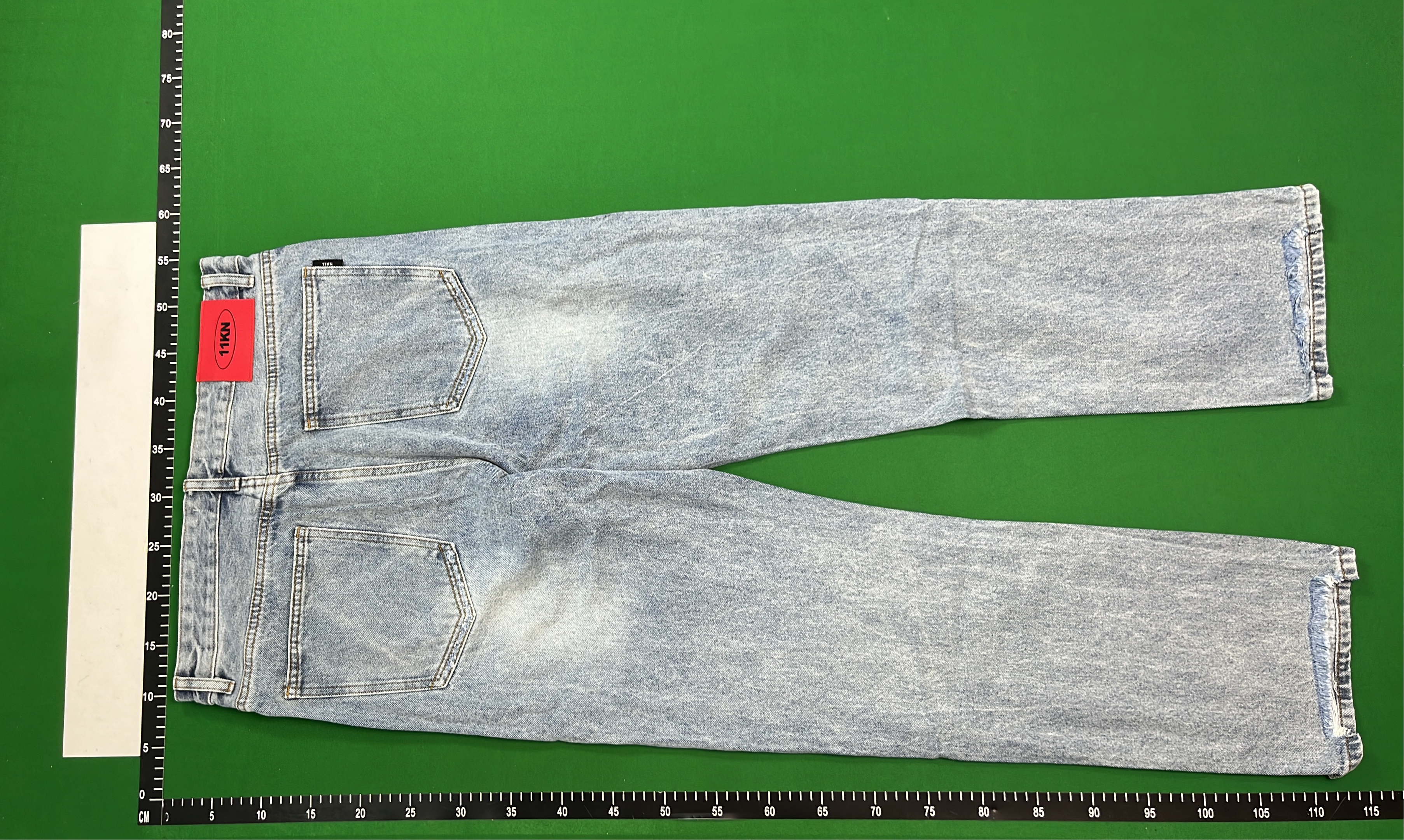 Light Wash Denim Jeans for Men