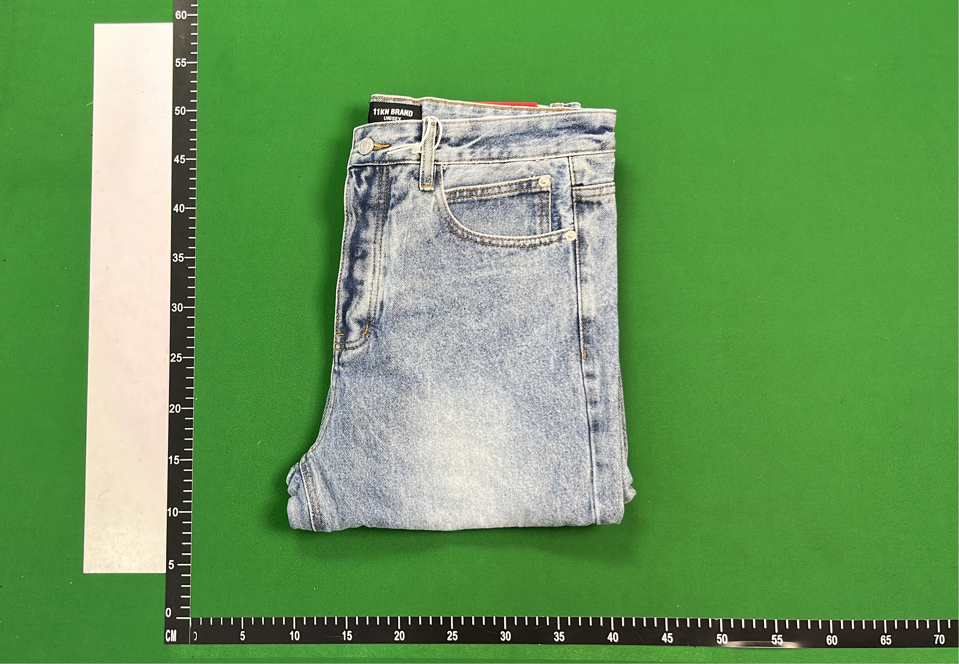 Light Wash Denim Jeans for Men