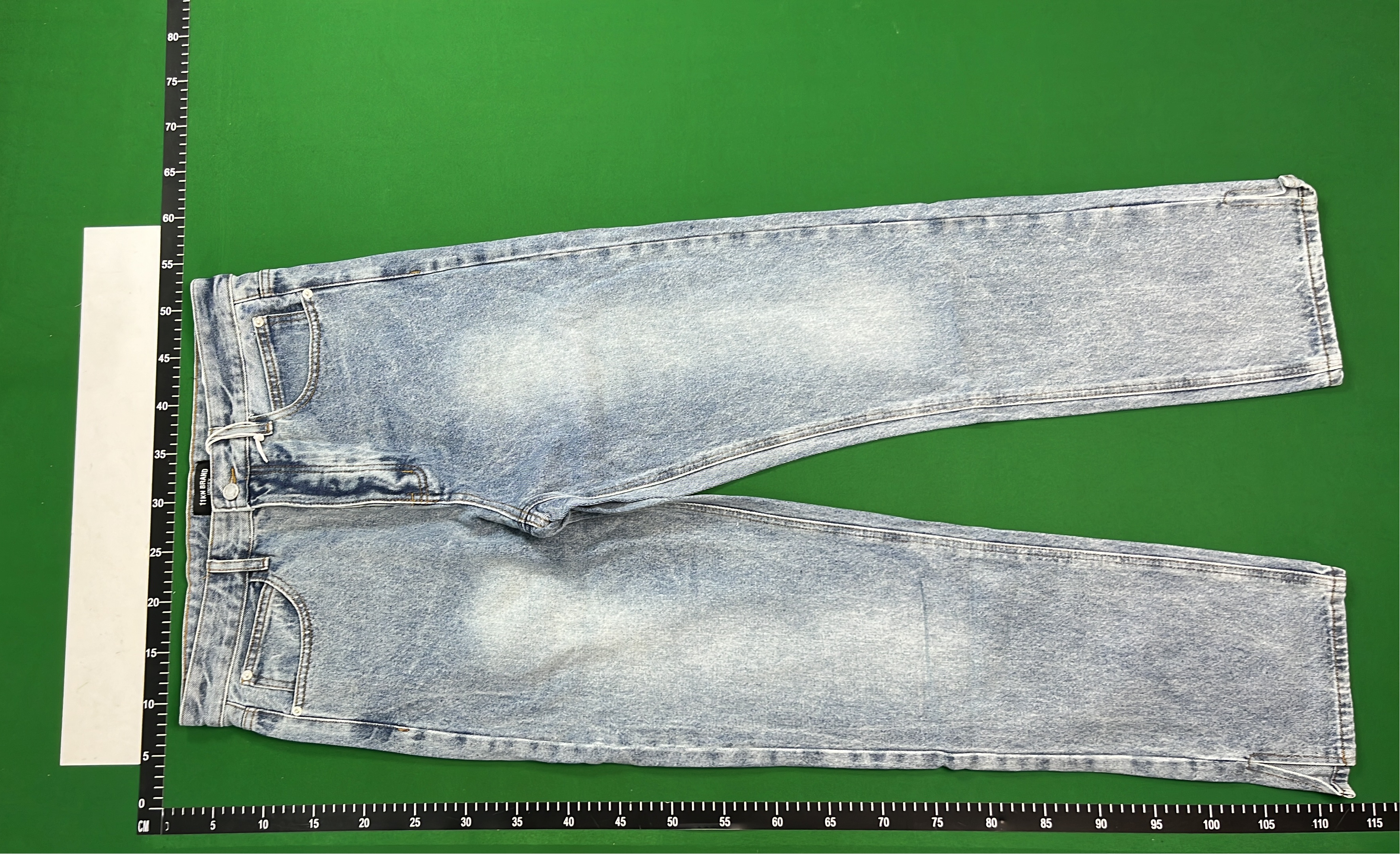 Light Wash Denim Jeans for Men