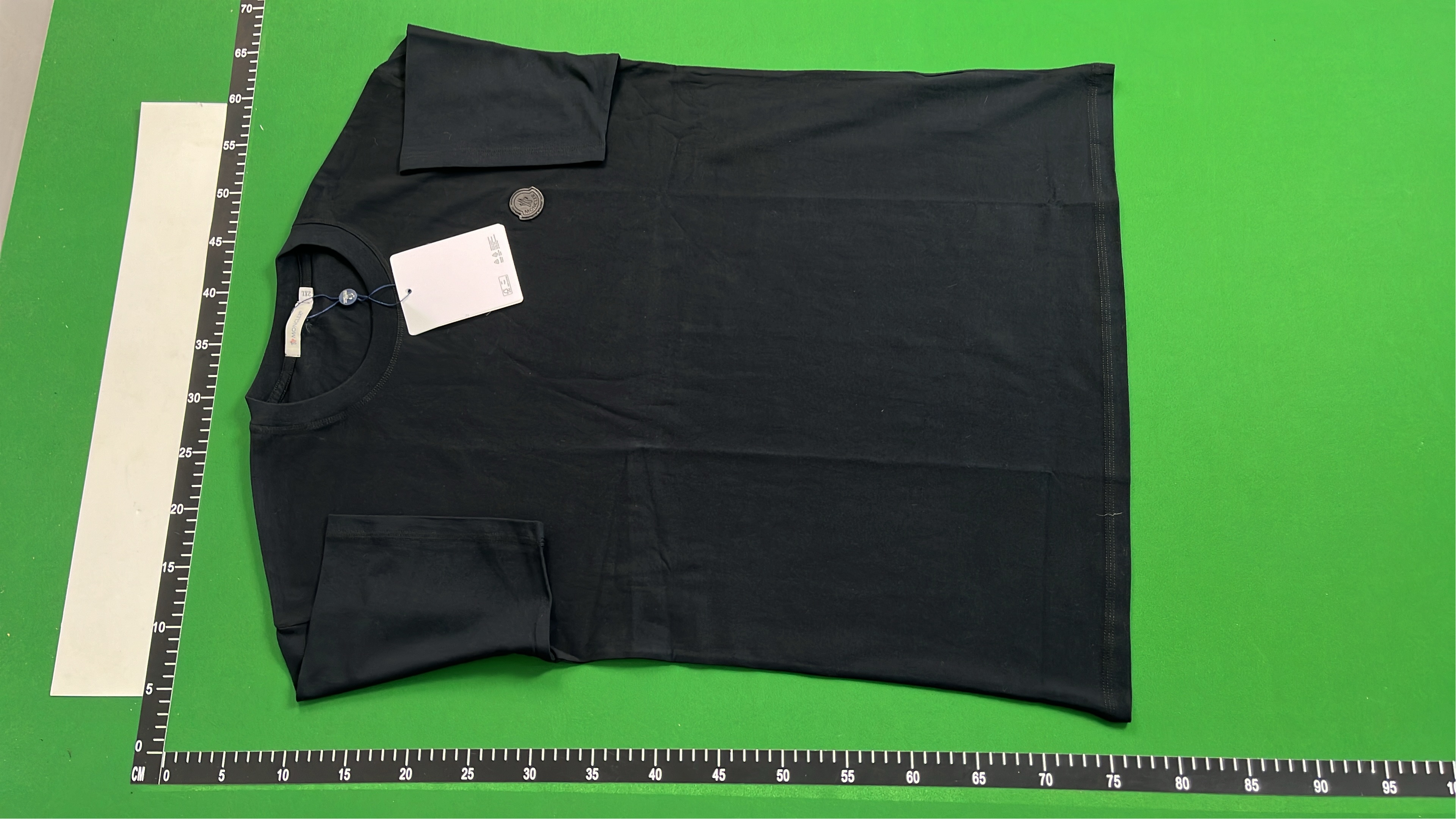 Moncler Logo T-Shirt for Men - Black, White, Navy
