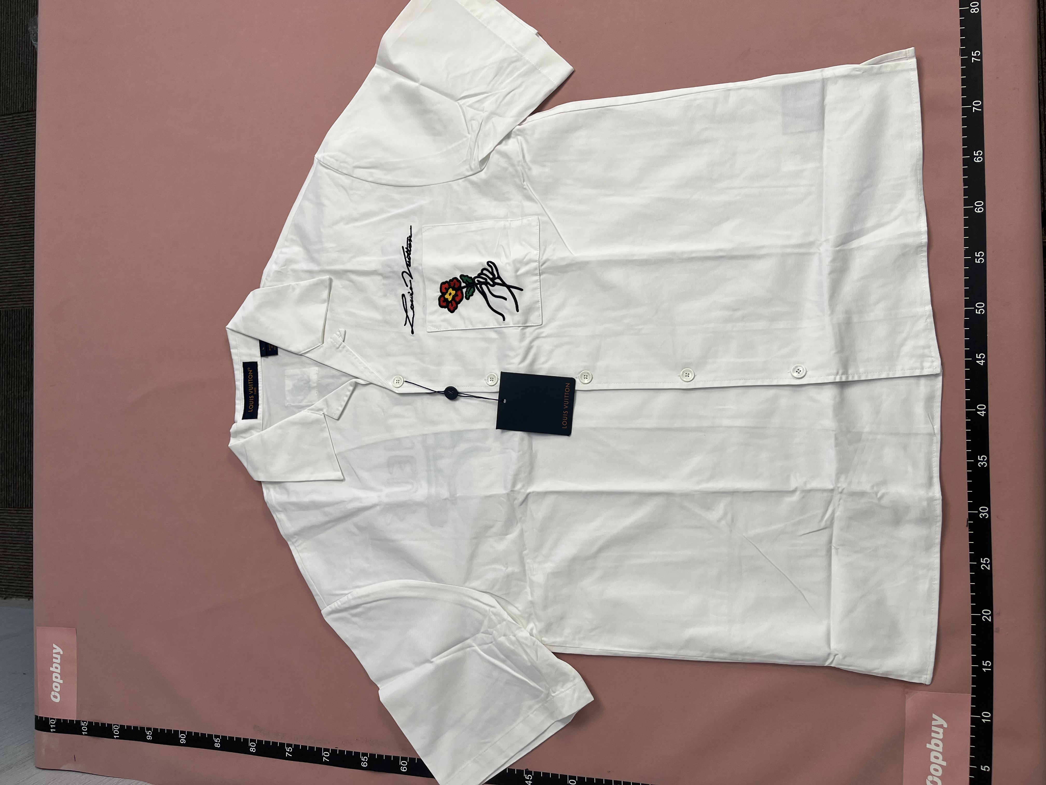 White T-Shirt with Logo Design