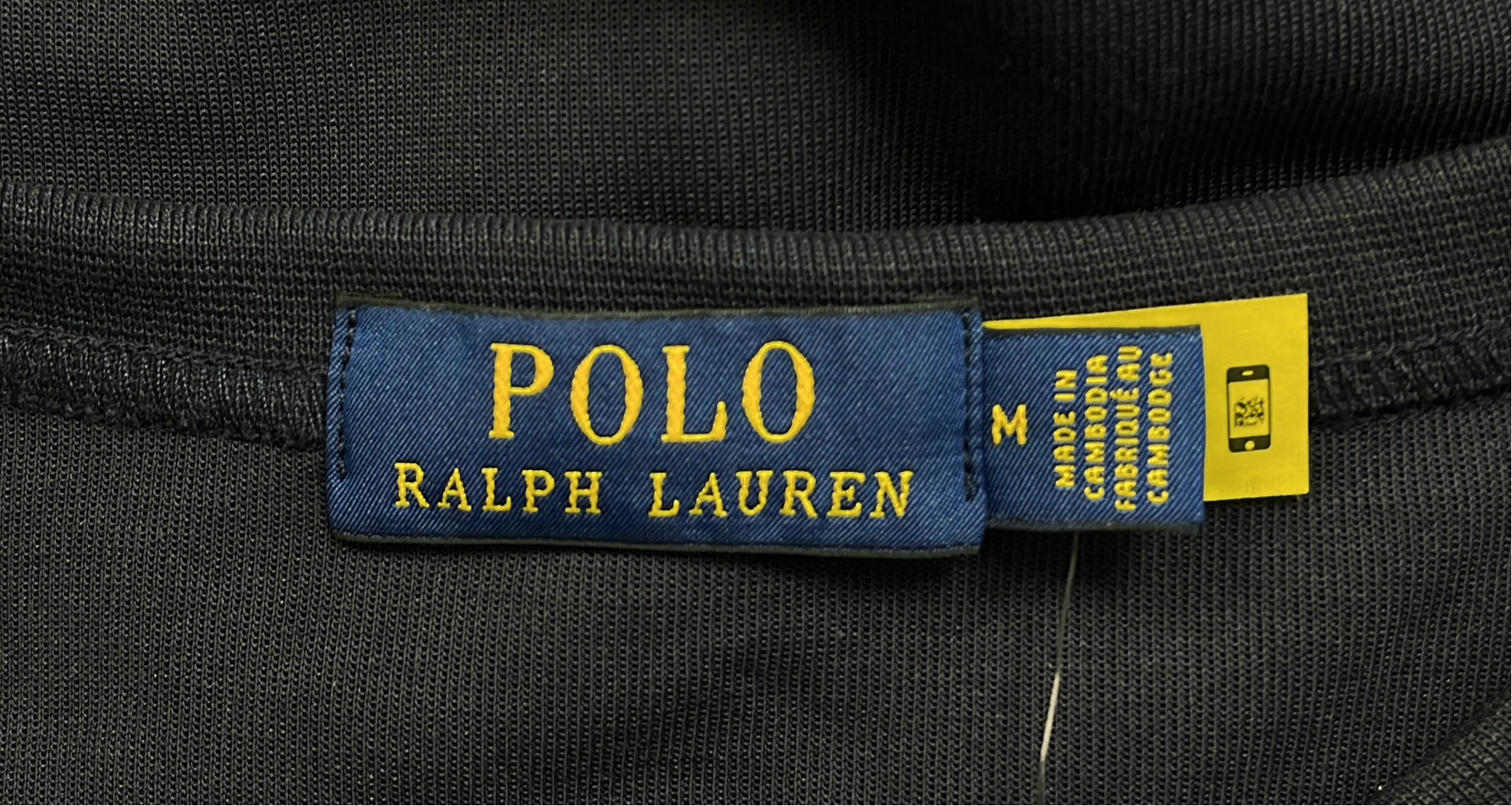 Dark Blue Polo Ralph Lauren Crewneck Sweatshirt with Pony Logo