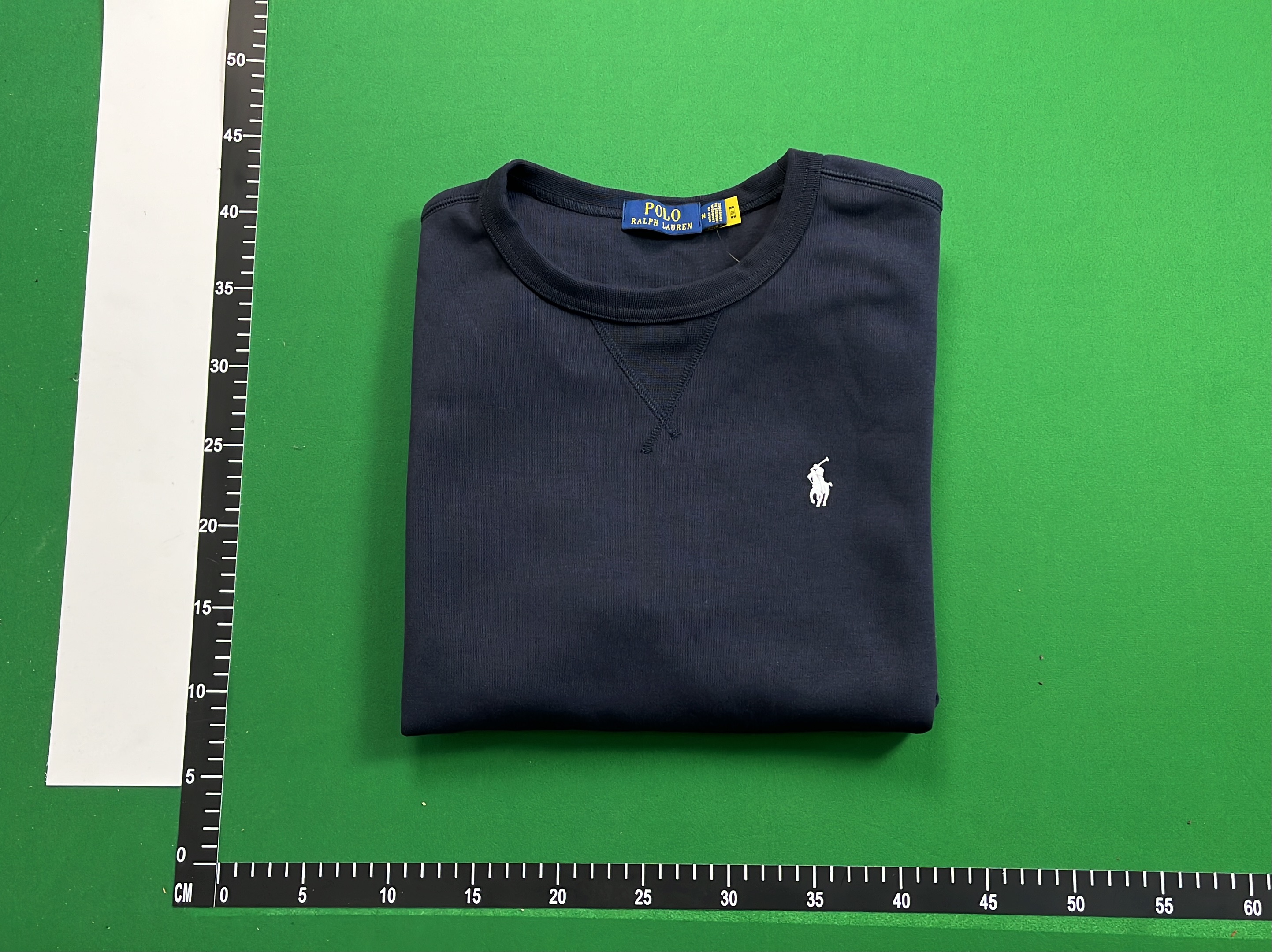 Dark Blue Polo Ralph Lauren Crewneck Sweatshirt with Pony Logo