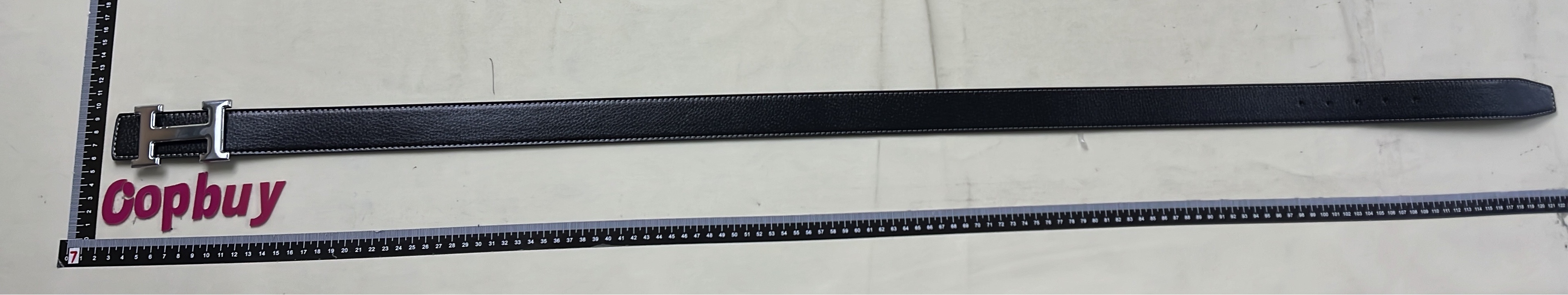 Luxury Tan Leather Belt with Gold H-Buckle