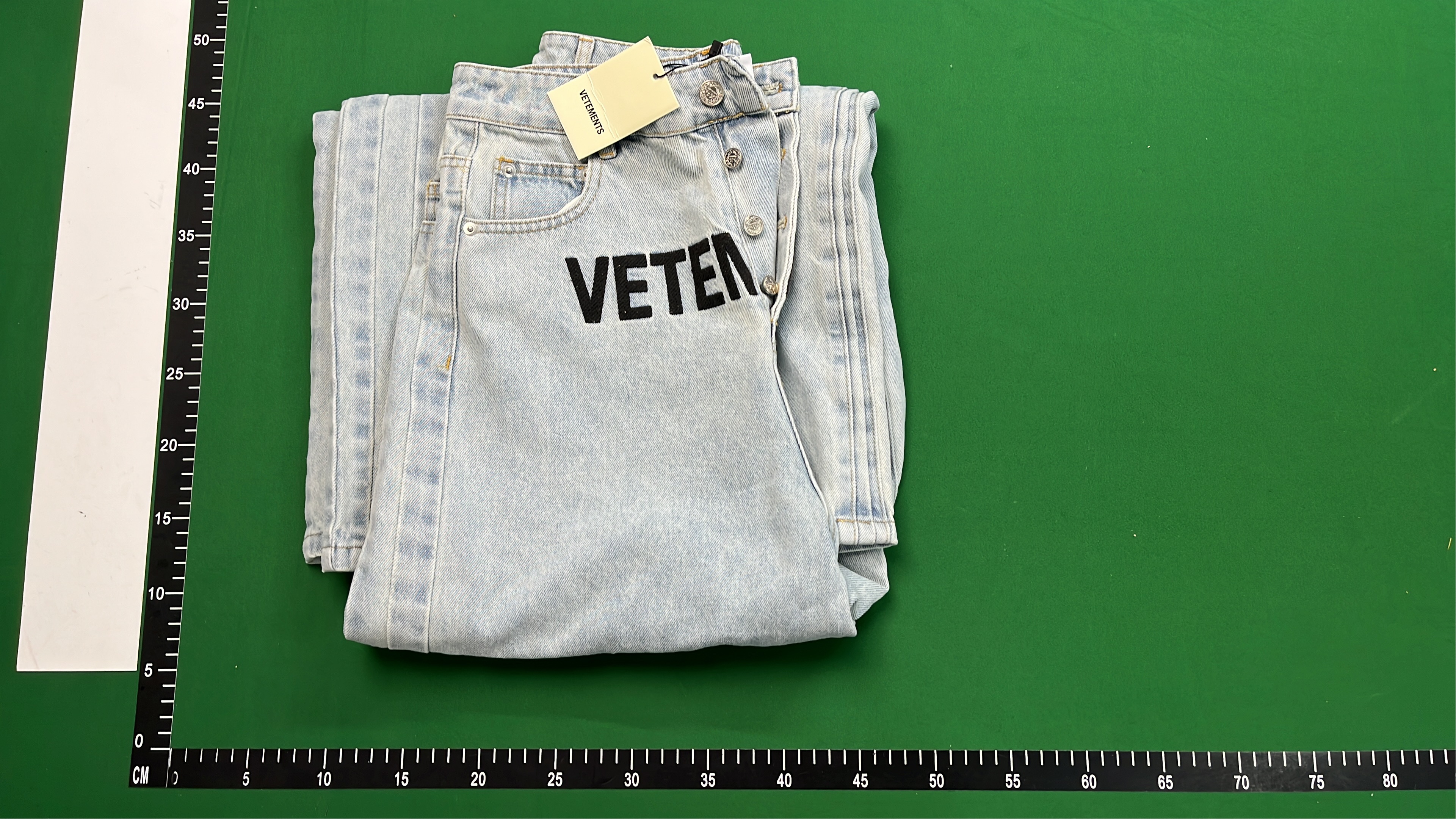 VETEMENTS Wide-Leg Denim Pants for Women