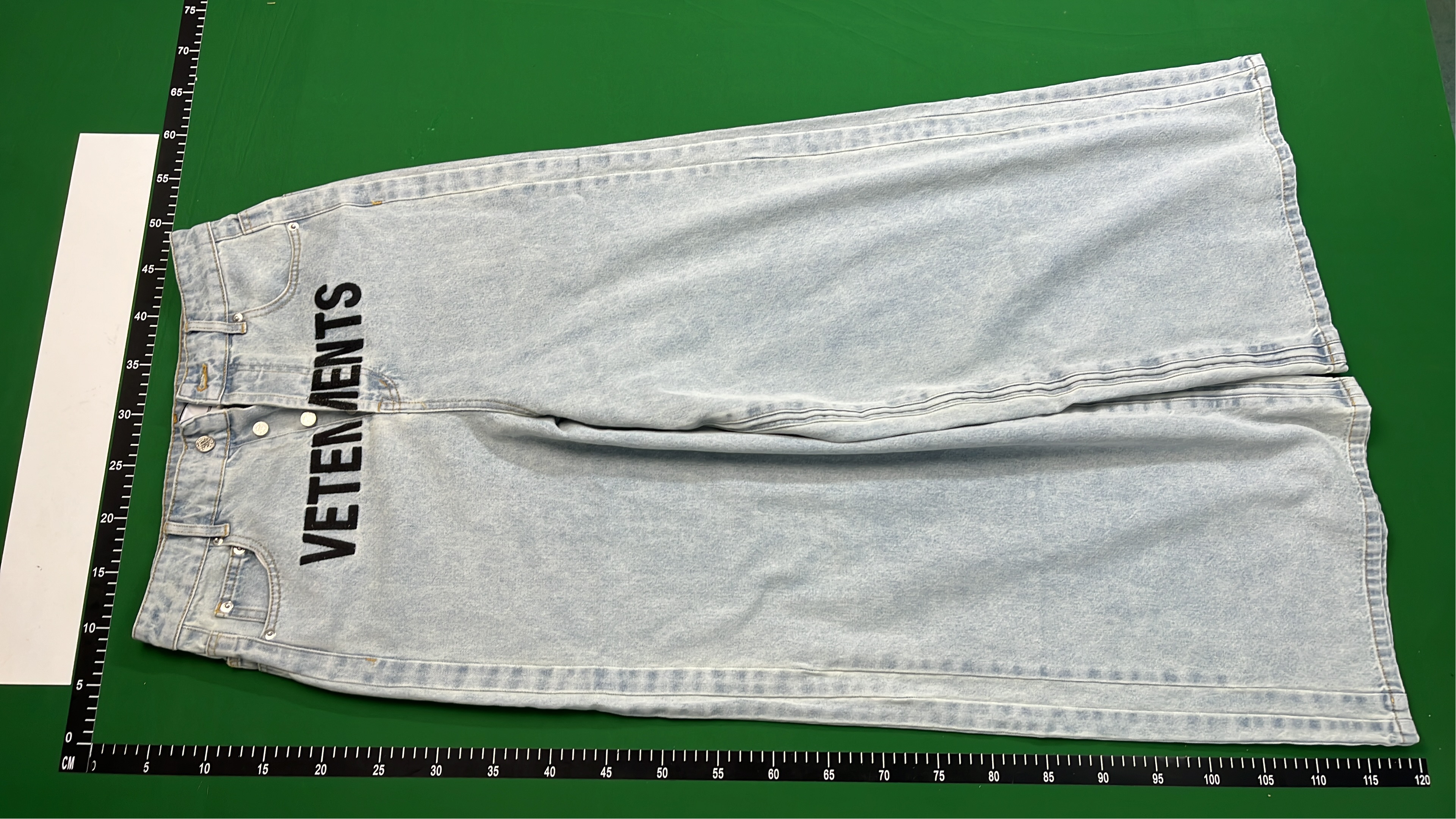 VETEMENTS Wide-Leg Denim Pants for Women