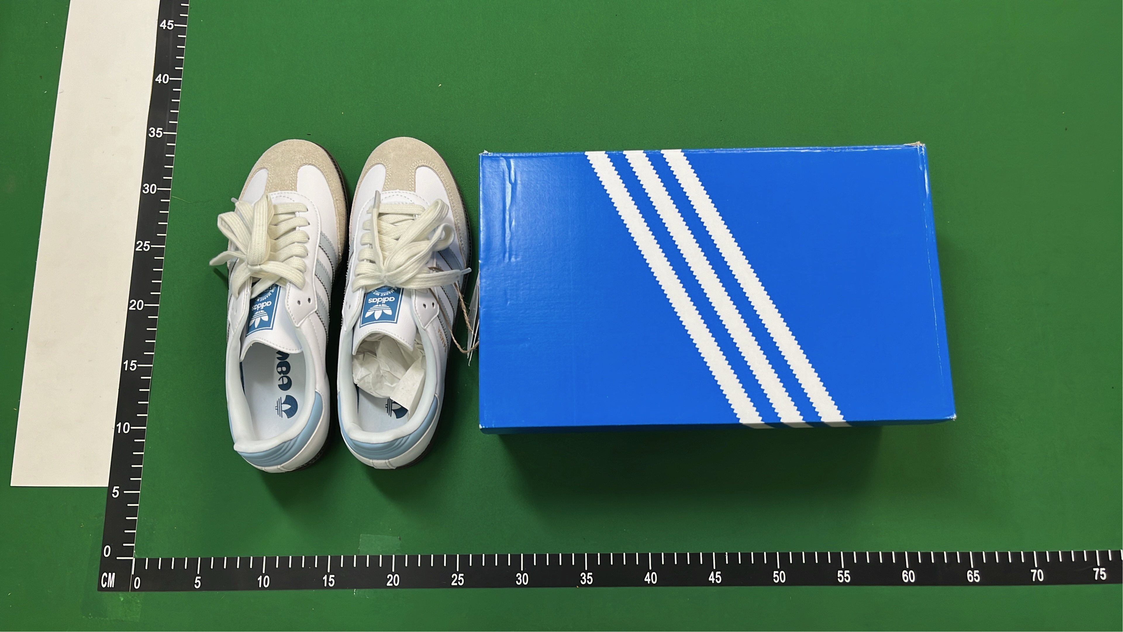 Adidas Samba OG Shoes Light Blue White
