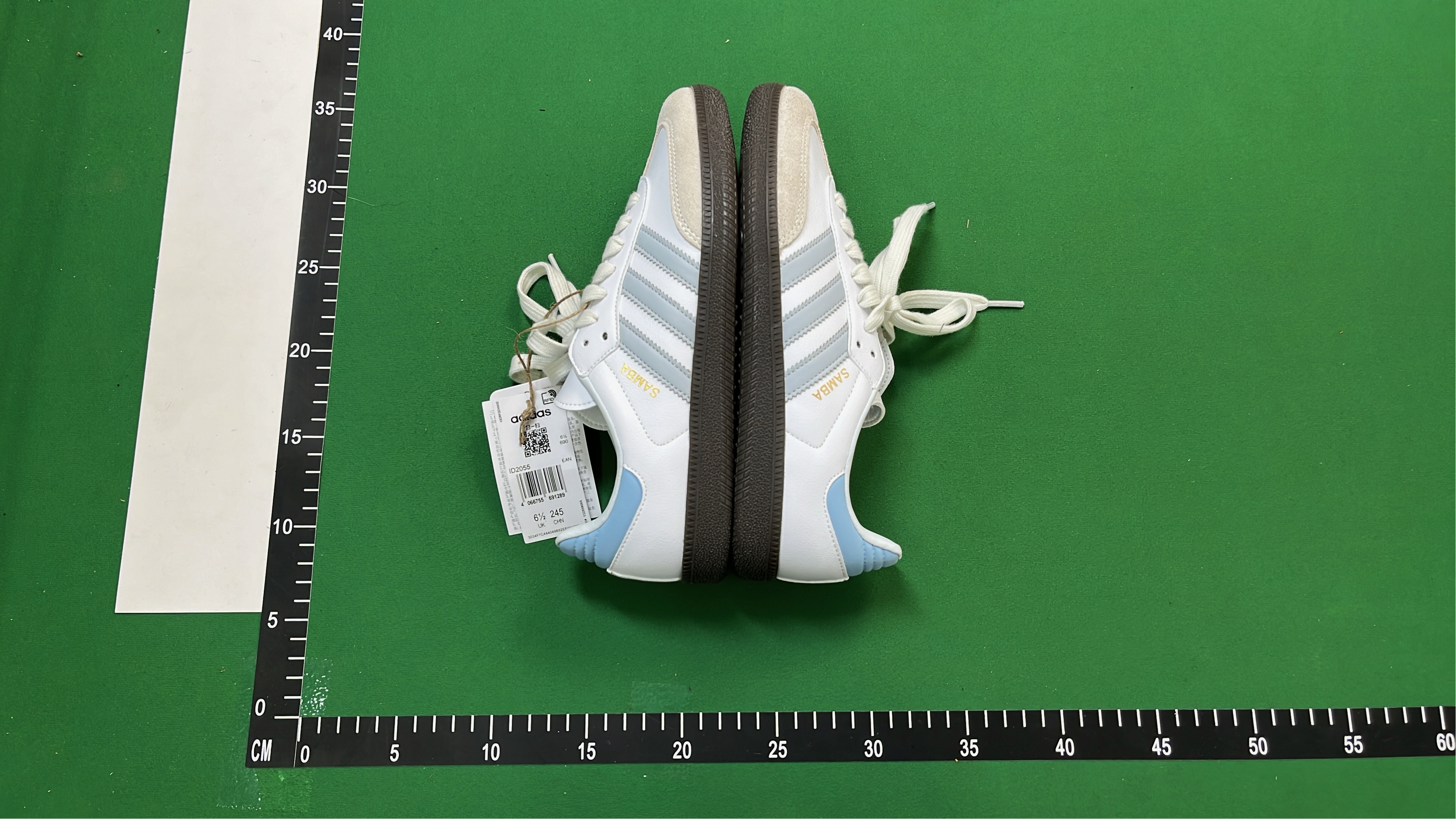 Adidas Samba OG Shoes Light Blue White