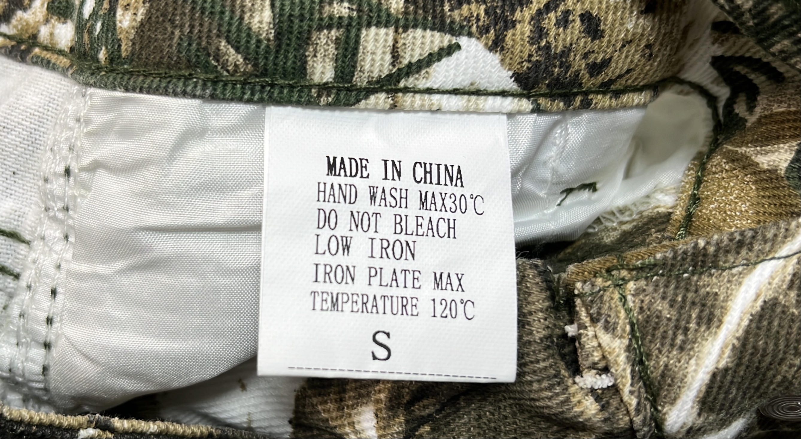 Women's Camouflage Cargo Pants High Waist Wide Leg