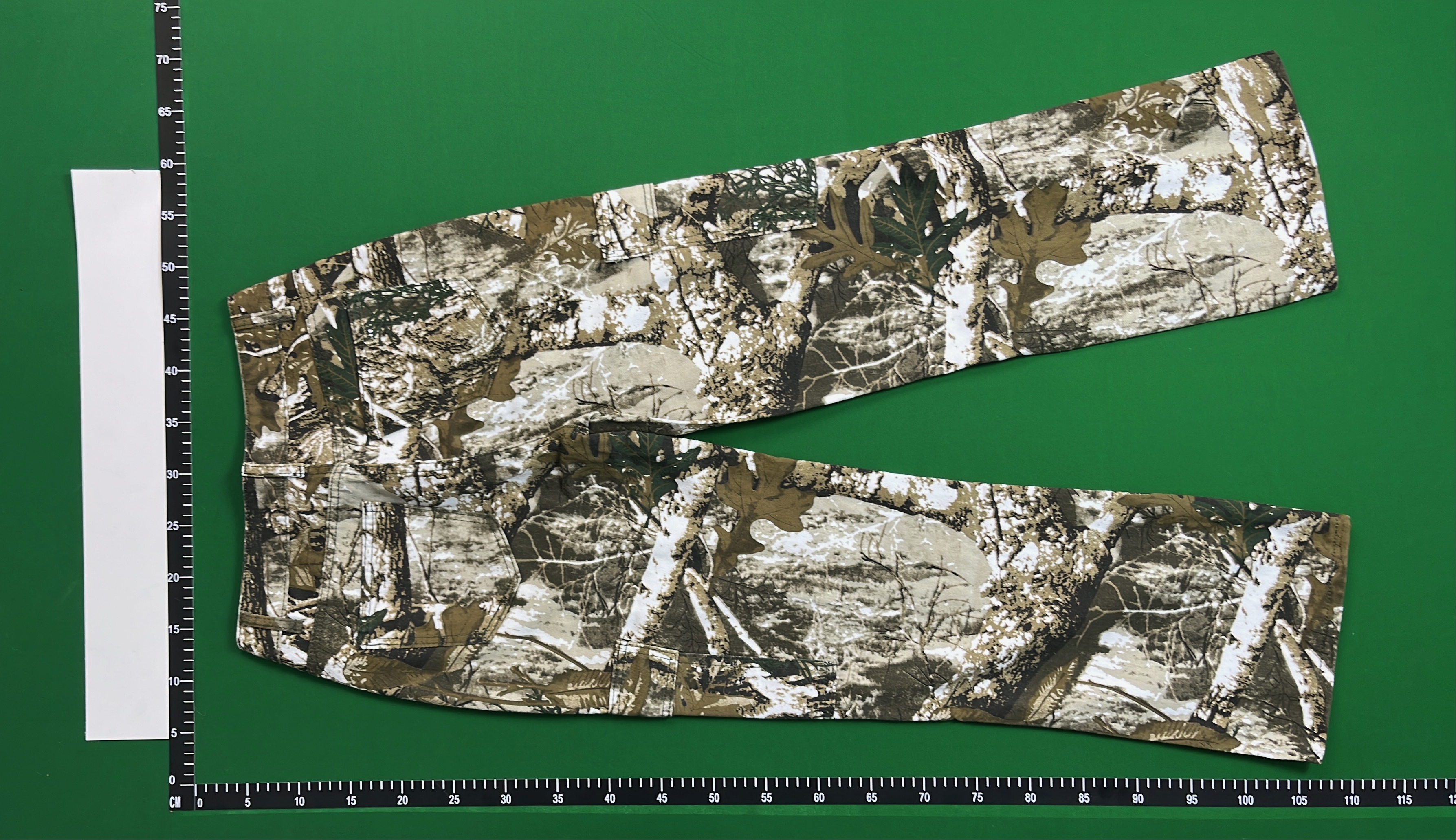 Women's Camouflage Cargo Pants High Waist Wide Leg