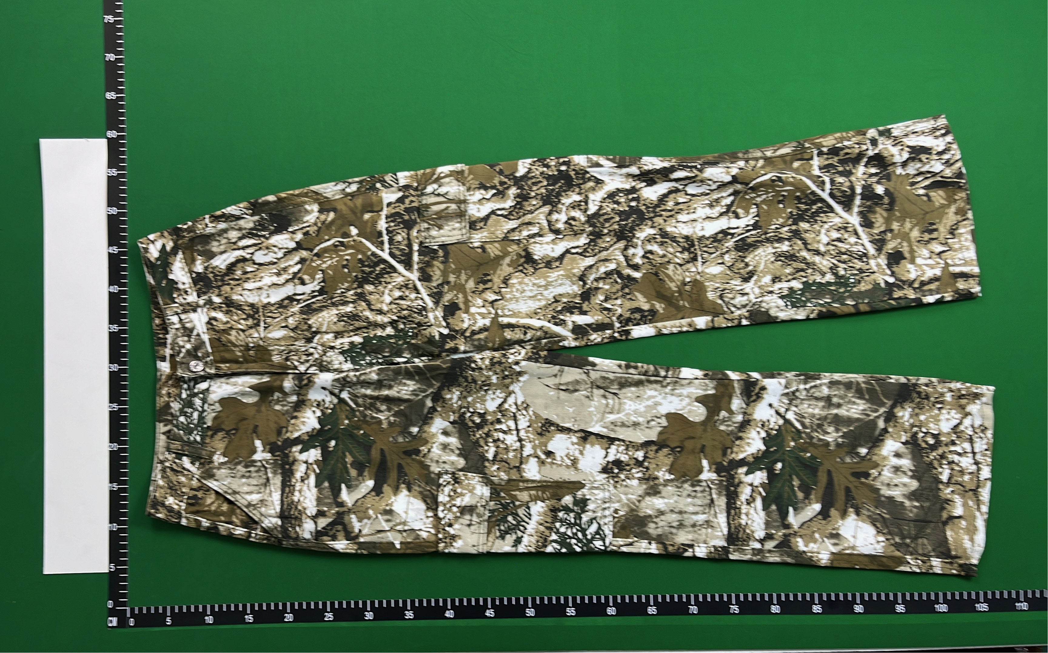 Women's Camouflage Cargo Pants High Waist Wide Leg