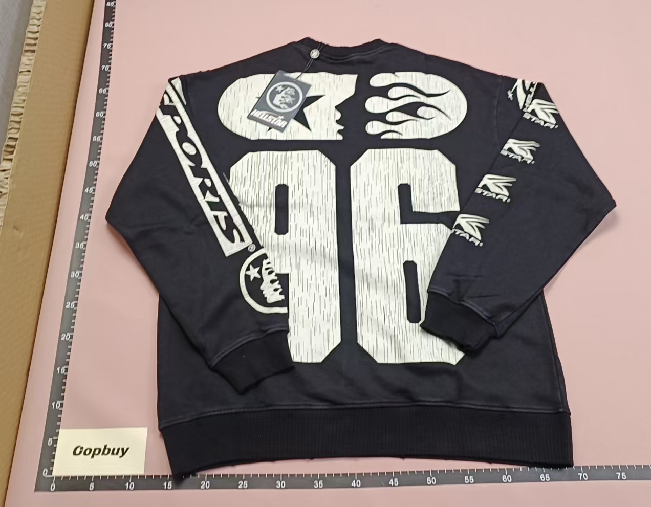 Hellstar Sports Graphic Sweatshirt - Black Eye Print Design