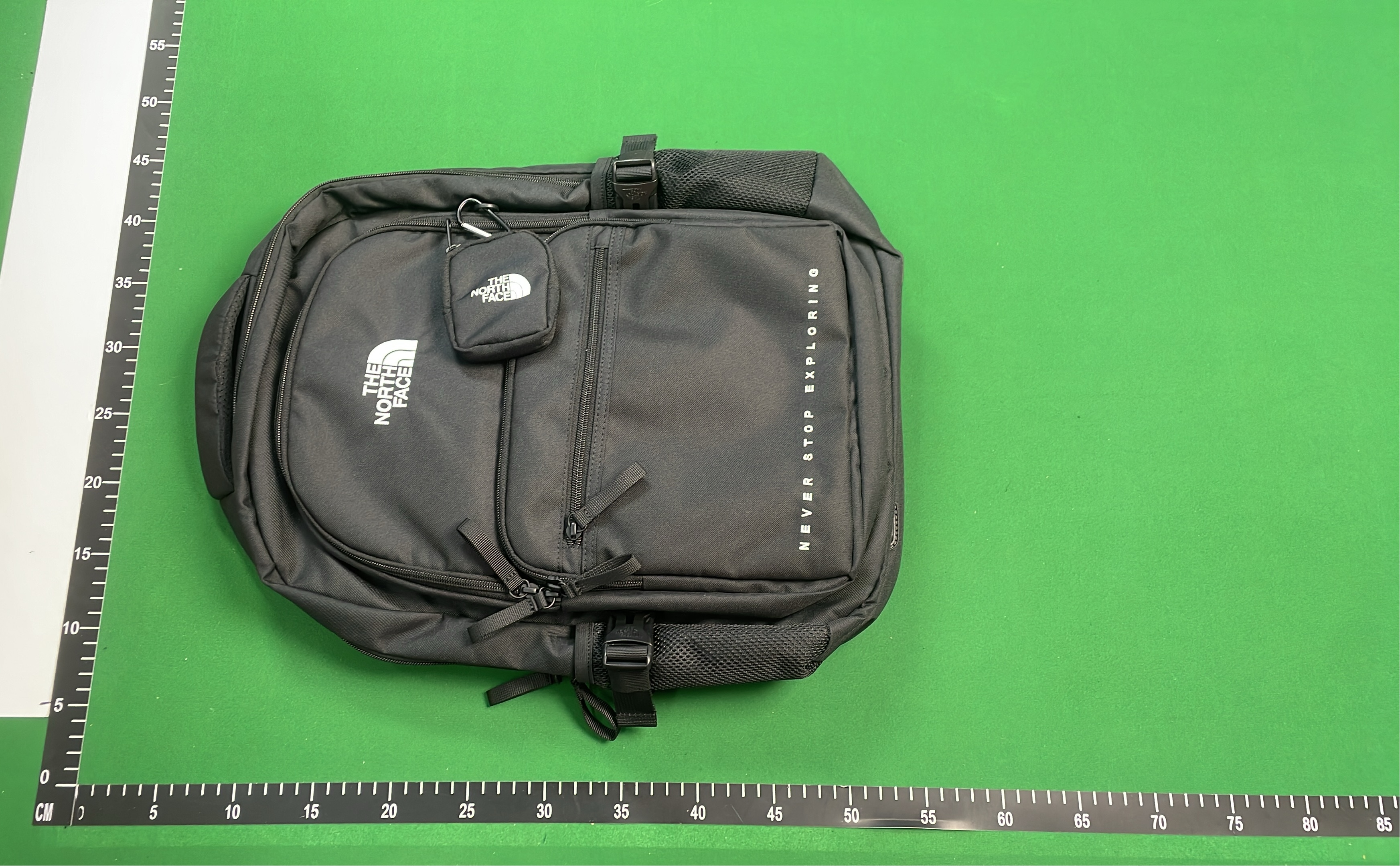 Minimalist White Backpack with Detachable Tote Bag for Daily Use