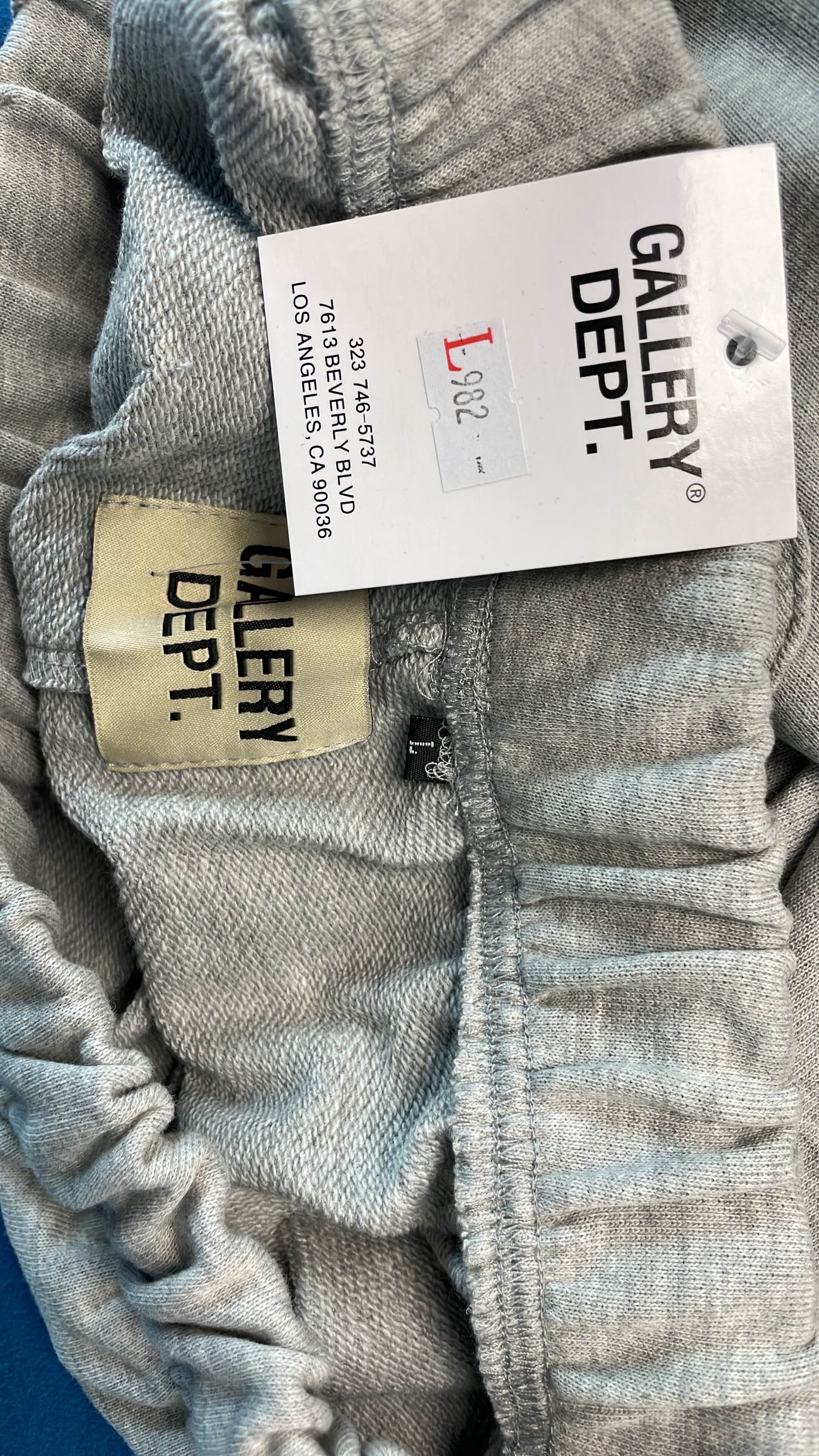 Gallery Dept. Sweatpants - Gray, Black, Charcoal