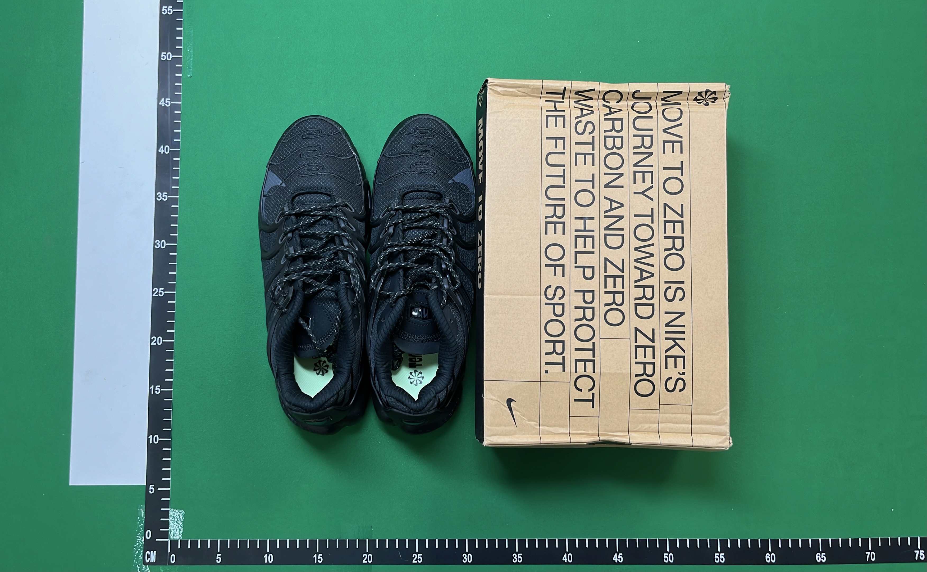 Nike Air Max Plus TN Black White Men's Running Shoes