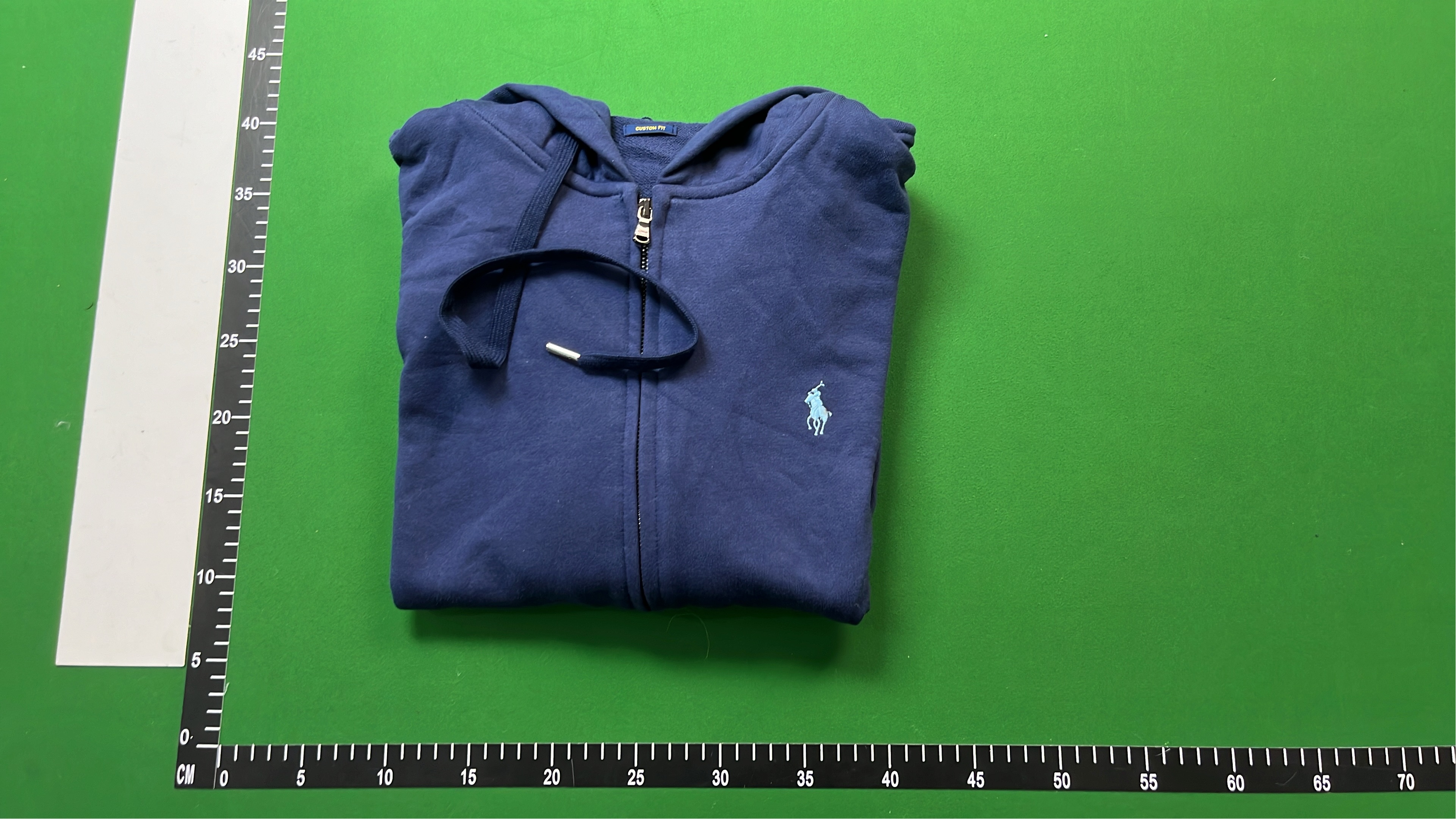 Grey Cotton Jogger Pants with Pony Logo