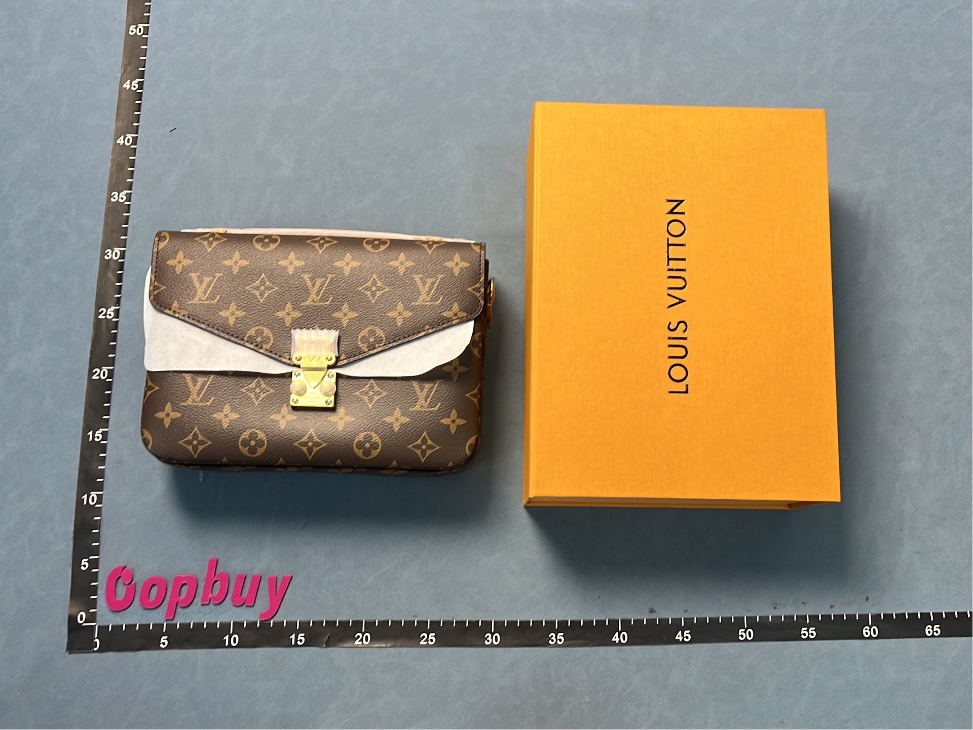 Louis Vuitton Monogram Canvas Bag with Gold Hardware