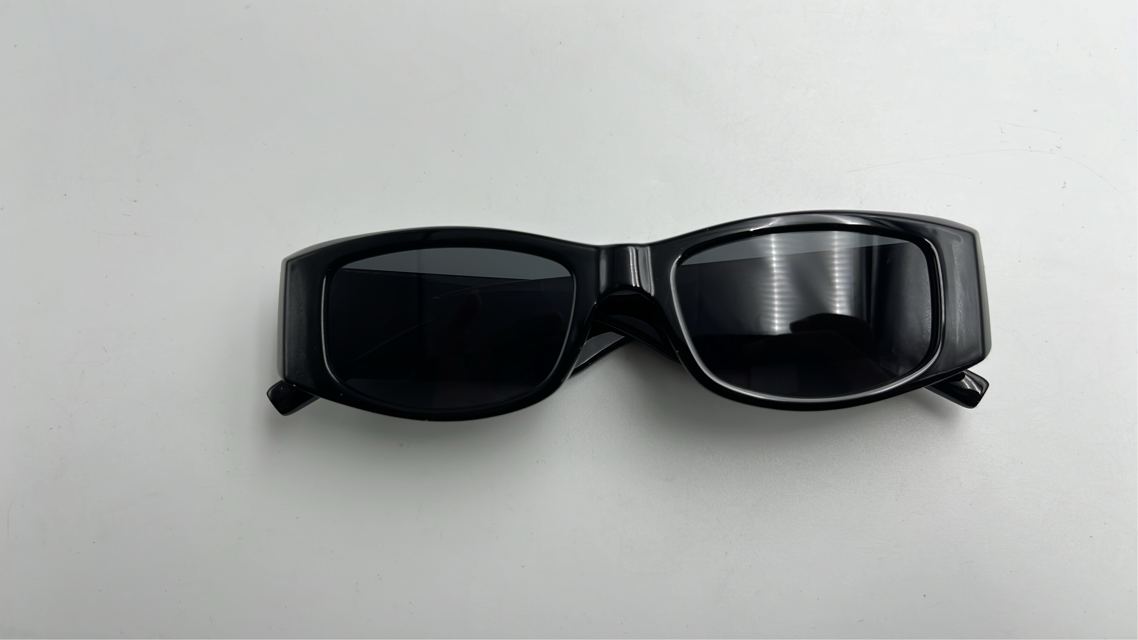 White+AB Lenses Clear Frame Sunglasses