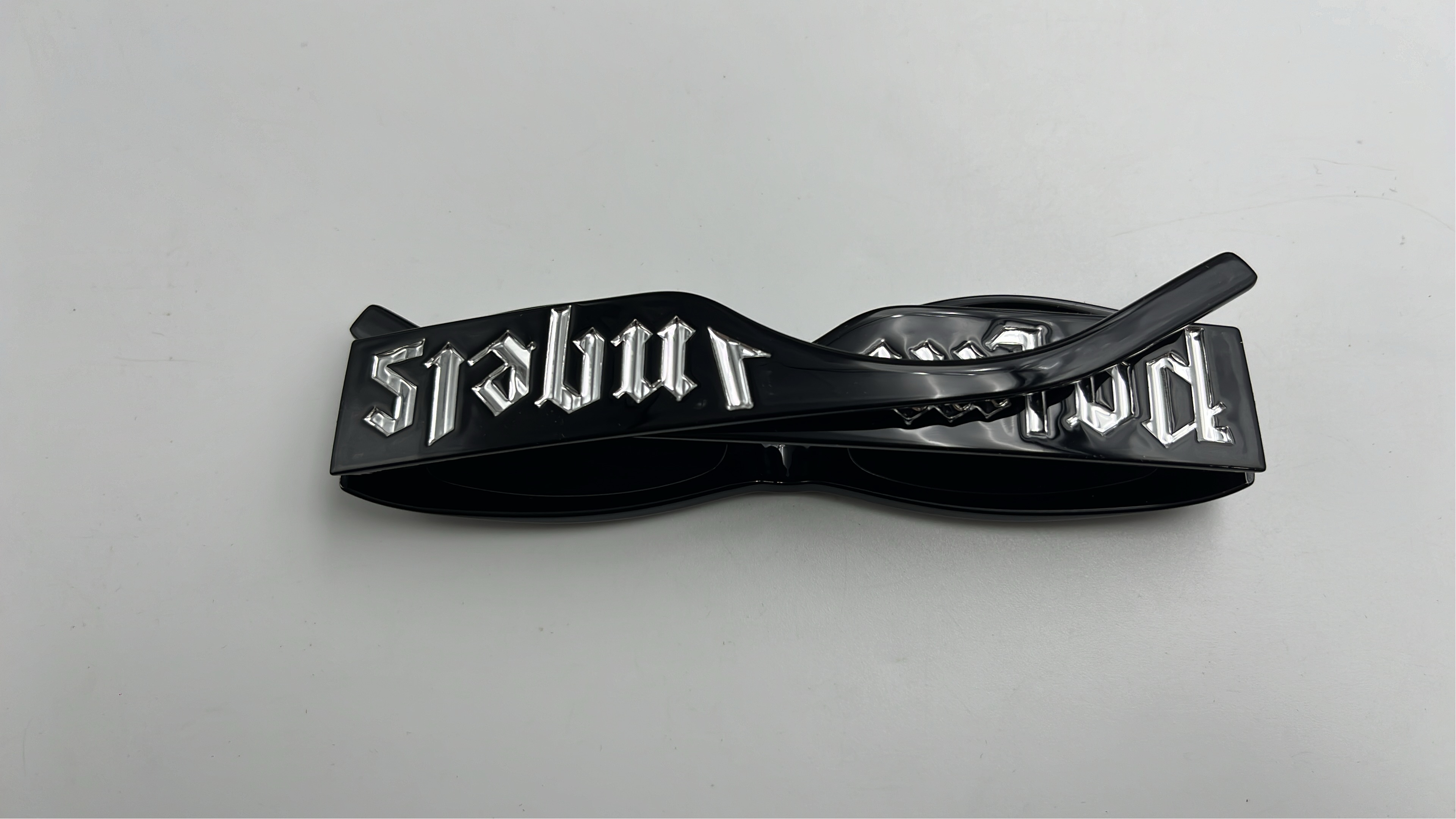 White+AB Lenses Clear Frame Sunglasses