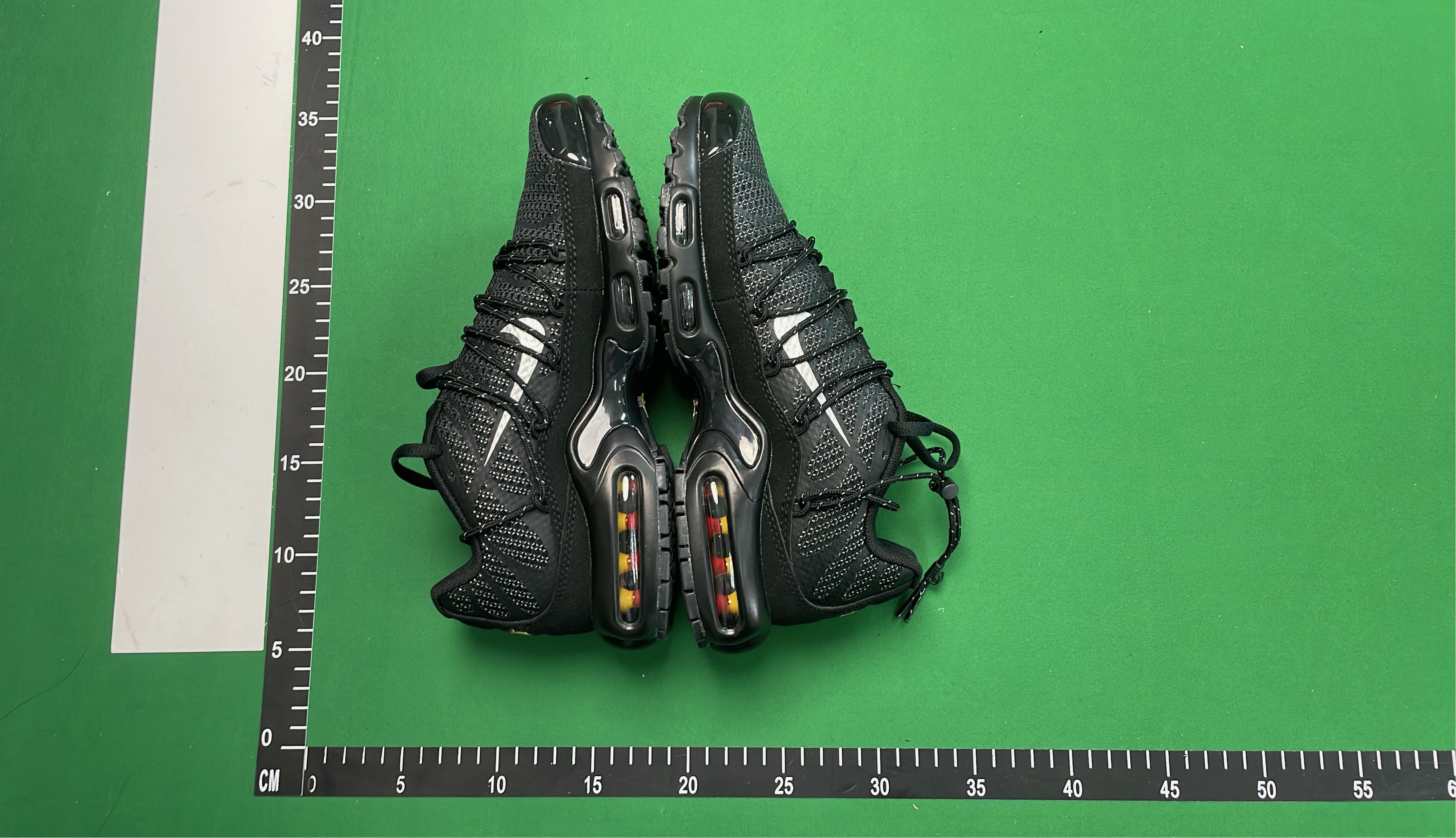 Nike Air Max Plus Black Mesh Sneakers
